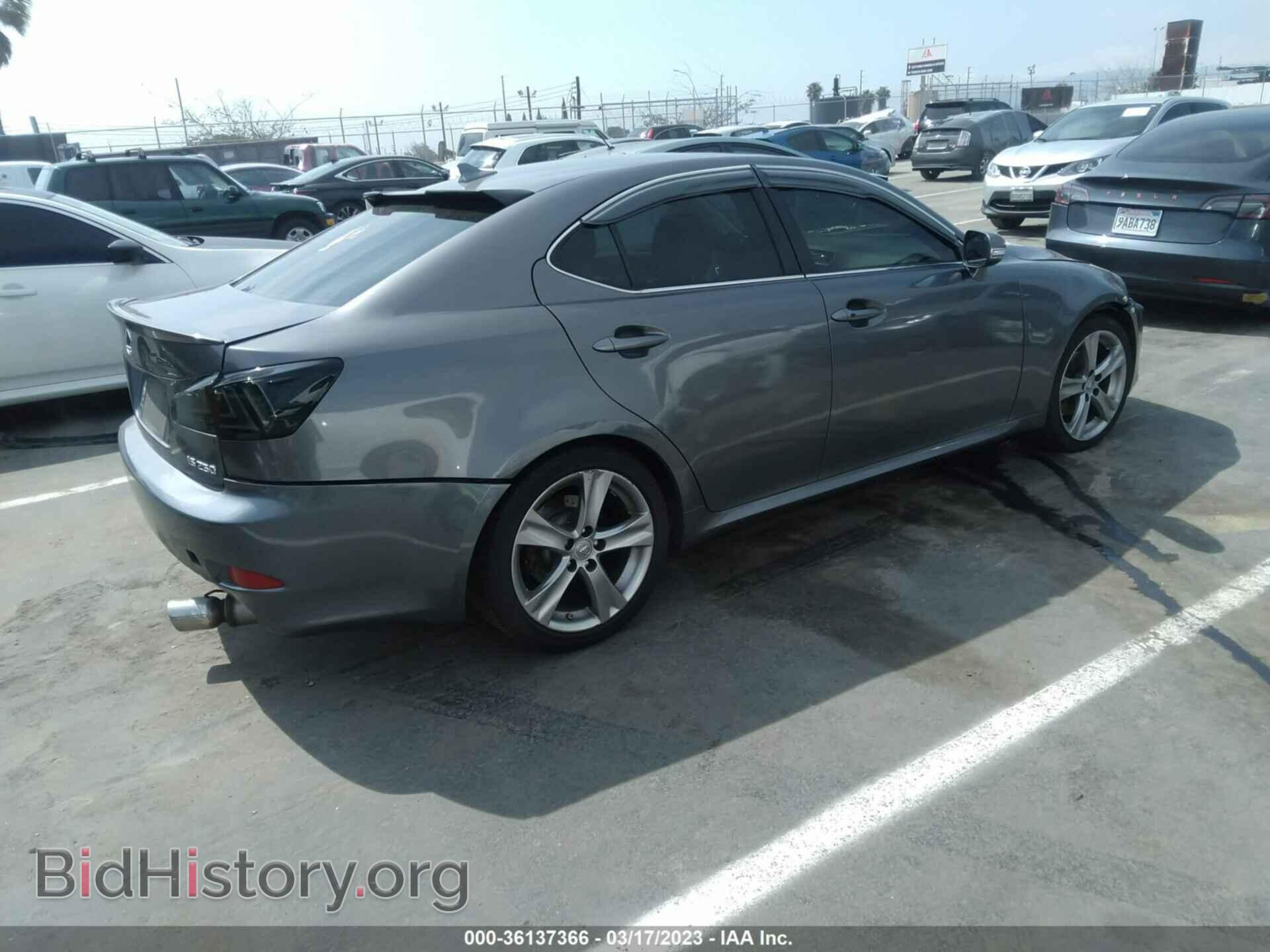 2012 LEXUS IS 250 - VIN: JTHBF5C27C5184084 - Фото 4
