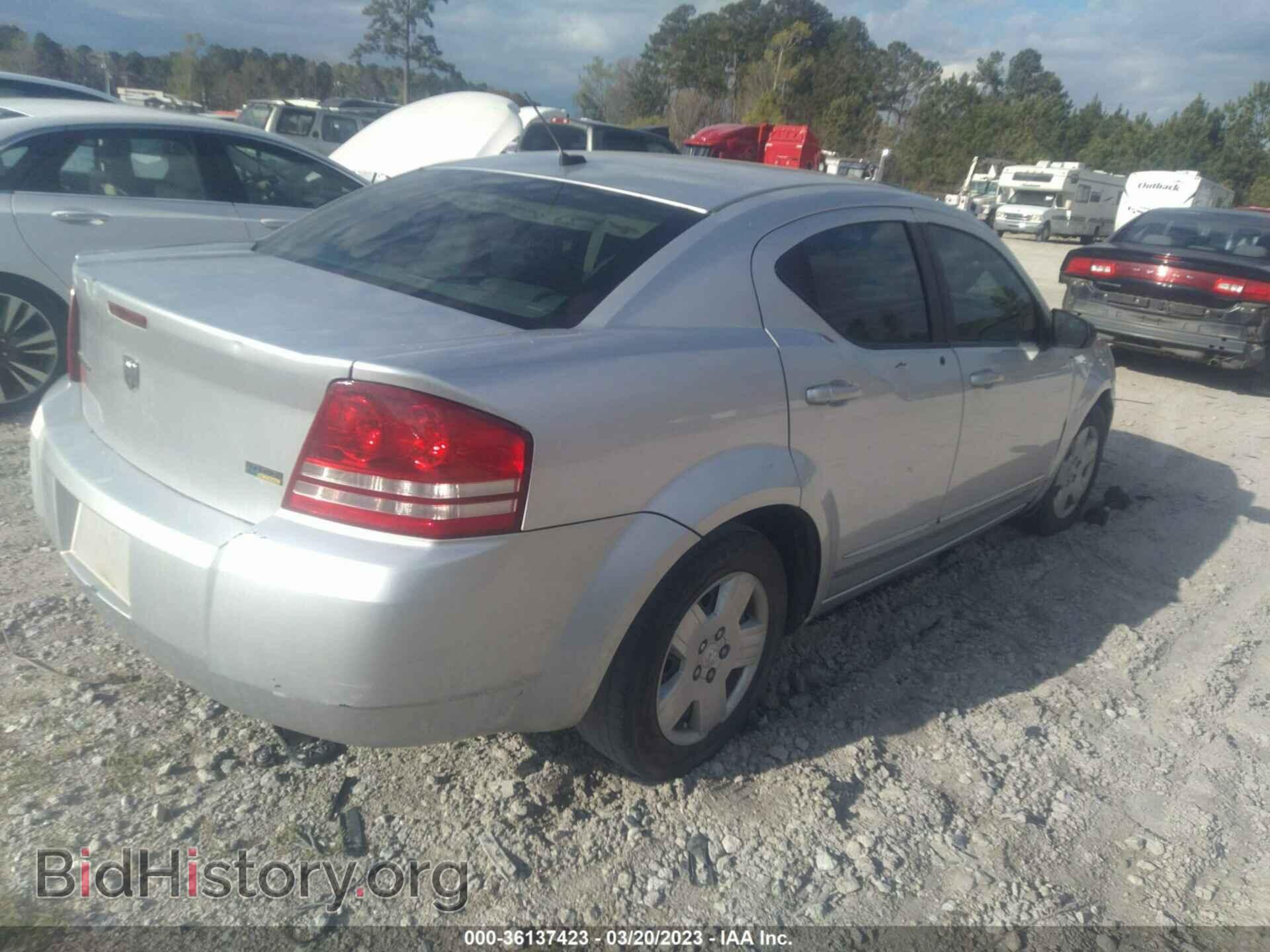 2008 DODGE AVENGER - VIN: 1B3LC46R68N281383 - Фото 4