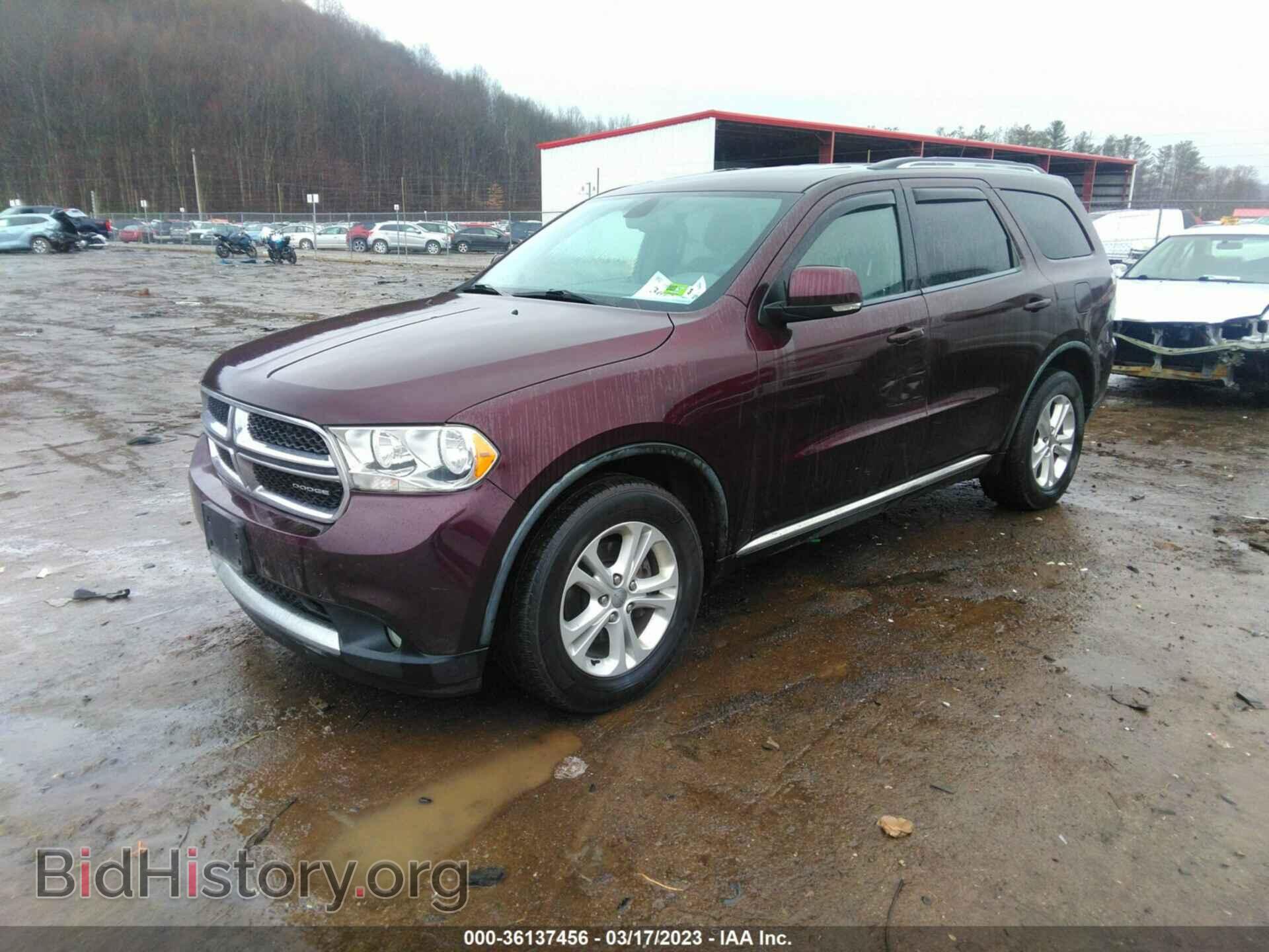 2012 DODGE DURANGO - VIN: 1C4RDJDG2CC197992 - Фото 2