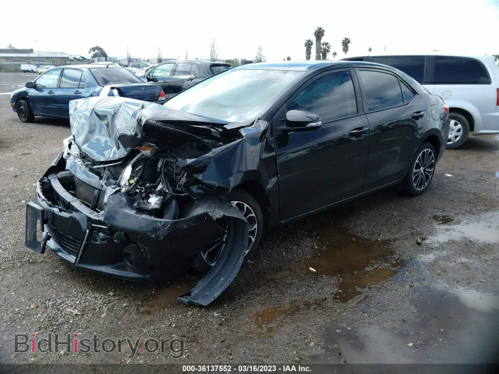 2015 TOYOTA COROLLA - VIN: 5YFBURHE5FP319782 - Фото 2