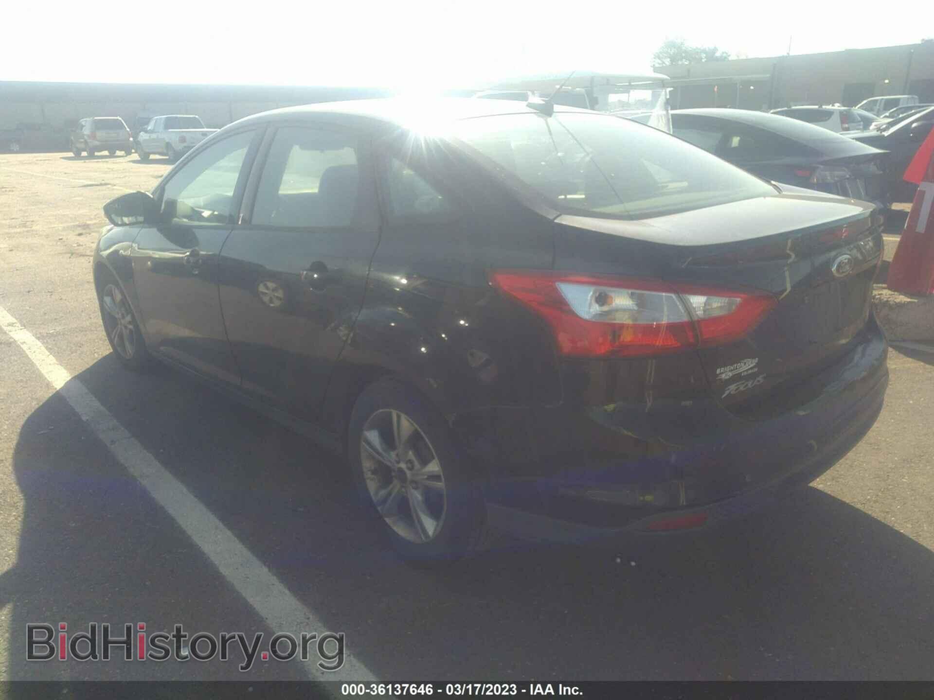 2013 FORD FOCUS - VIN: 1FADP3F27DL298452 - Фото 3