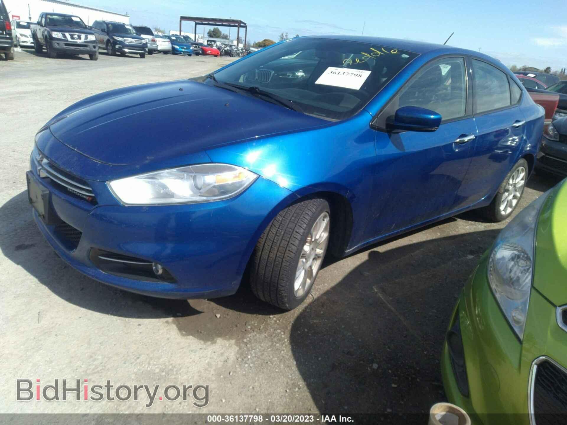 2013 DODGE DART - VIN: 1C3CDFCH5DD293175 - Фото 2