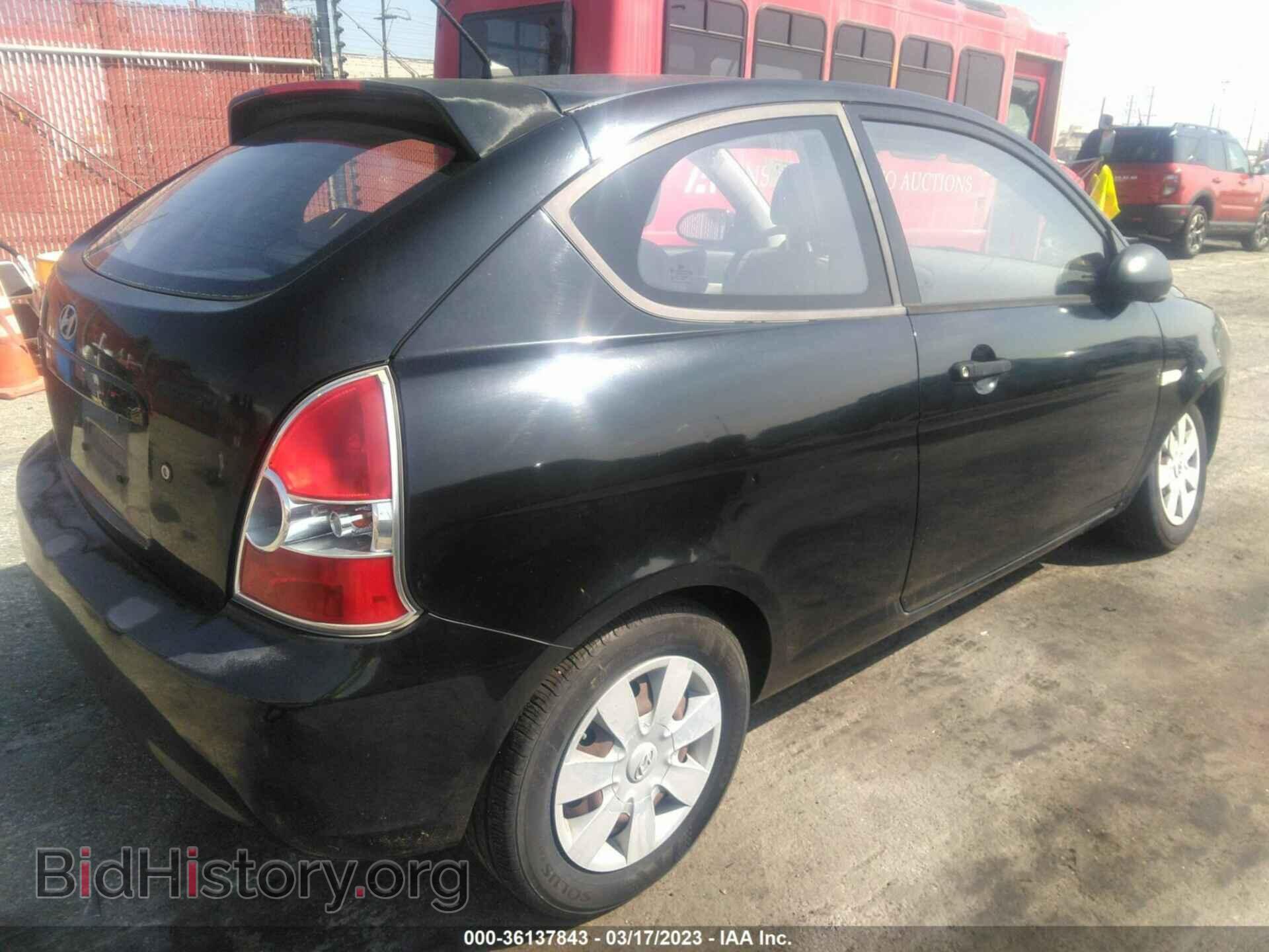 2007 HYUNDAI ACCENT - VIN: KMHCM36C17U018087 - Фото 4