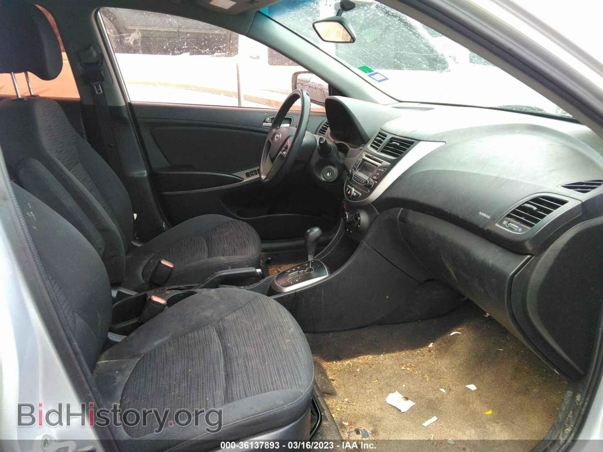 2016 HYUNDAI ACCENT - VIN: KMHCT5AE2GU244002 - Фото 5