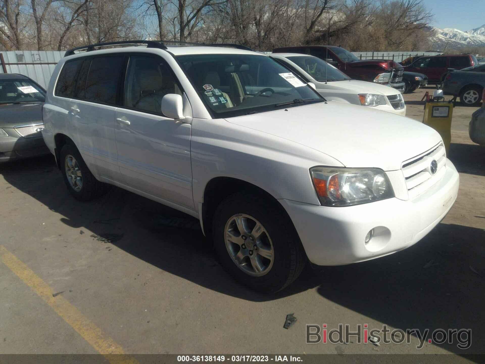 Photo JTEEP21A460178163 - TOYOTA HIGHLANDER 2006