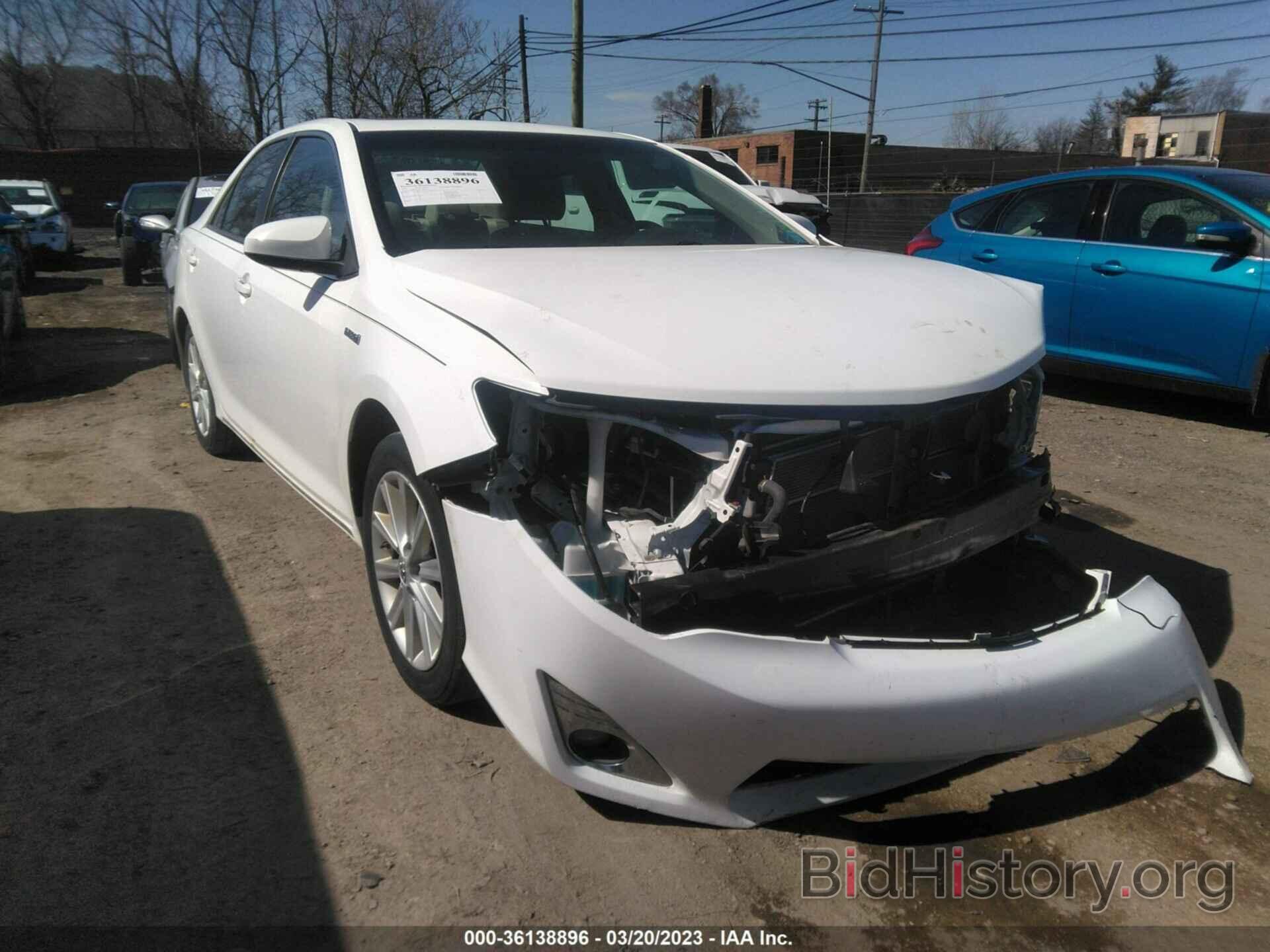 Photo 4T1BD1FK4CU036231 - TOYOTA CAMRY HYBRID 2012