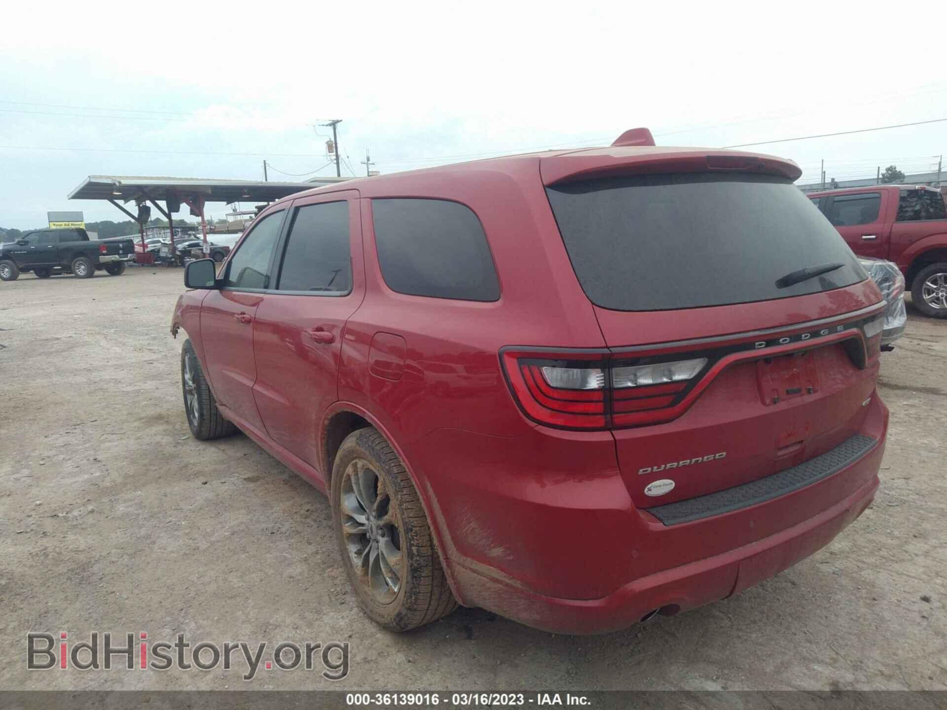 2020 DODGE DURANGO - VIN: 1C4RDHDGXLC154784 - Фото 3