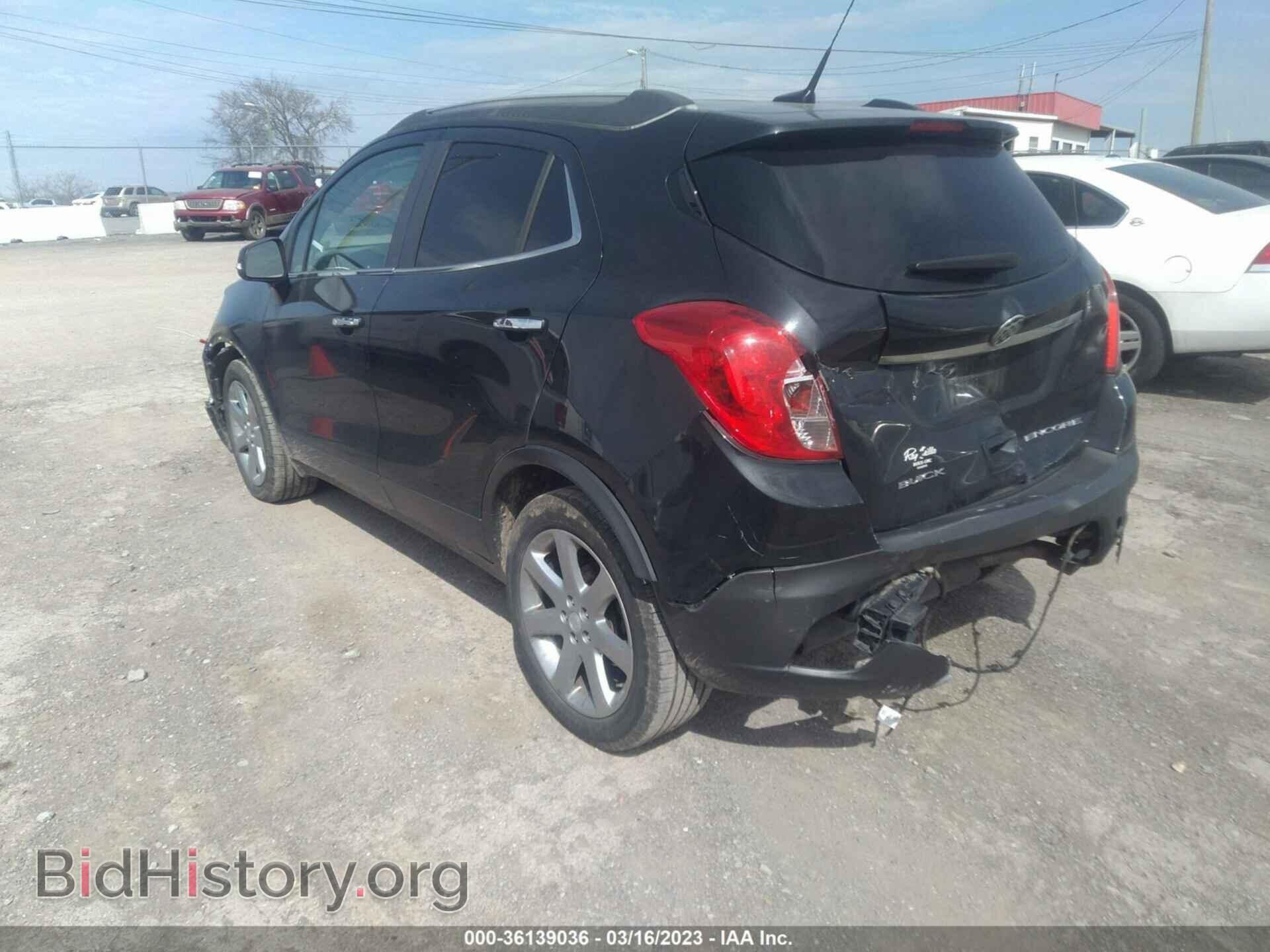 2014 BUICK ENCORE - VIN: KL4CJCSB9EB662191 - Фото 3