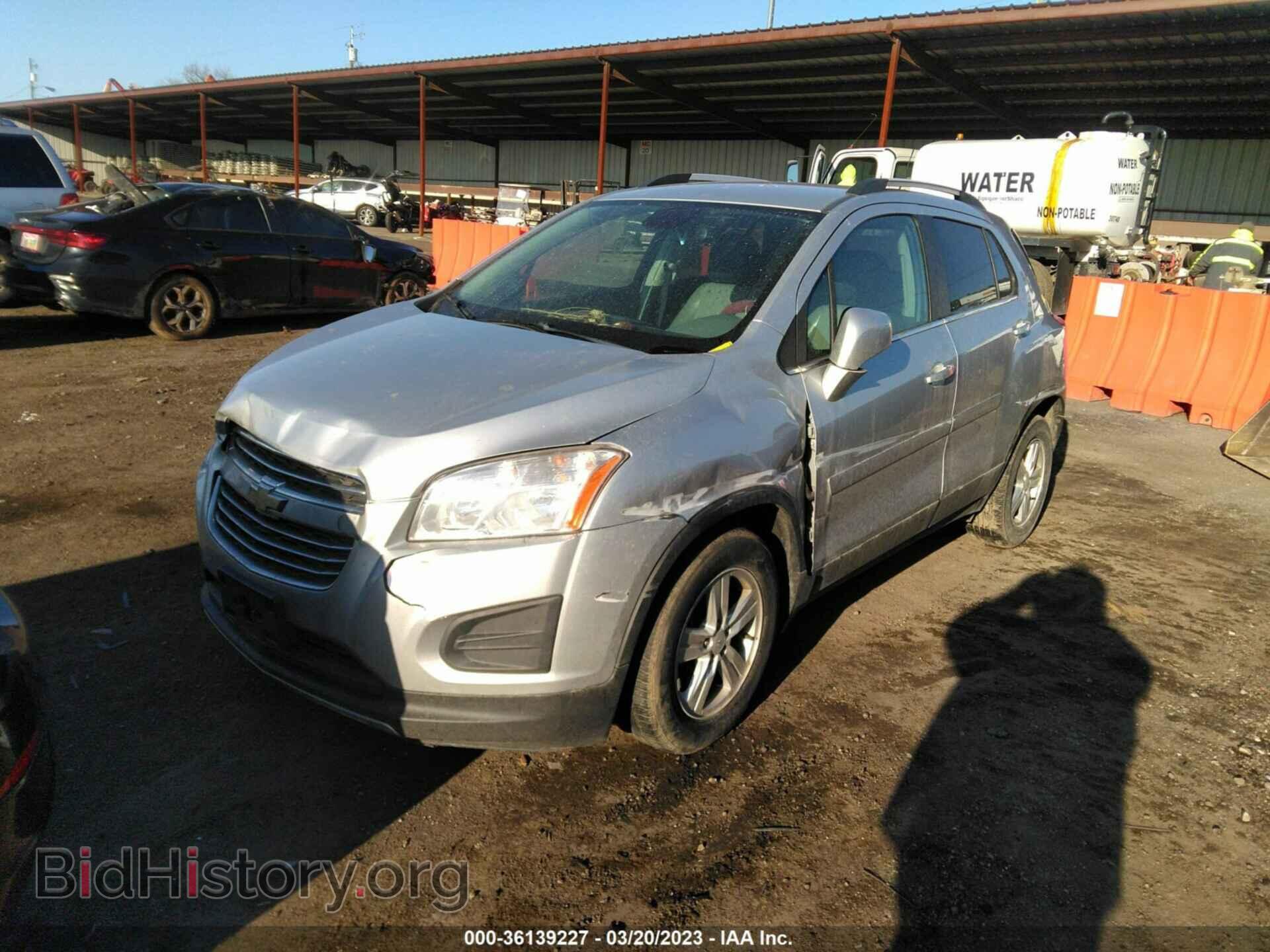 2015 CHEVROLET TRAX - VIN: KL7CJLSBXFB207483 - Фото 2