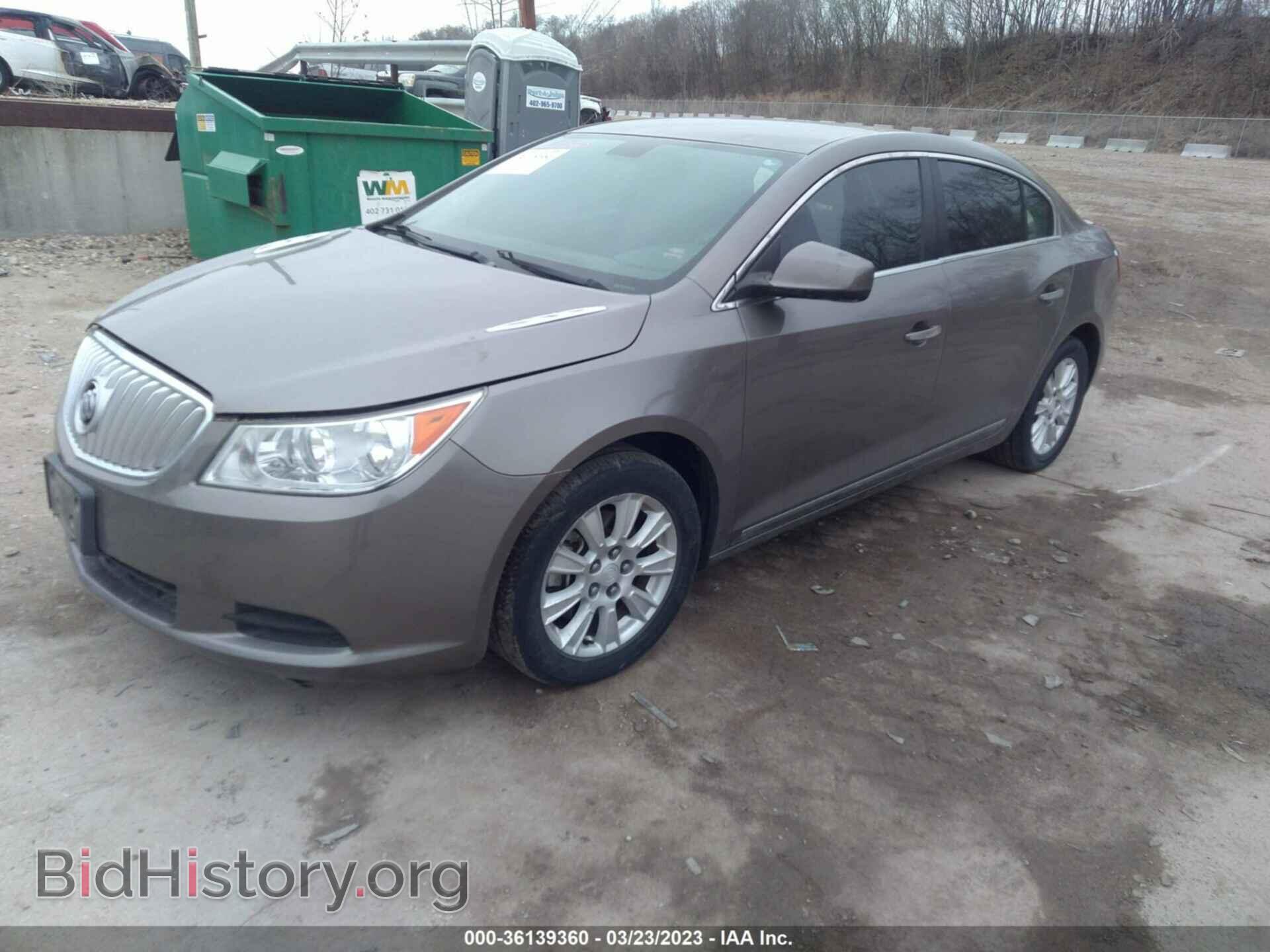 2011 BUICK LACROSSE - VIN: 1G4GA5EC8BF296652 - Фото 2