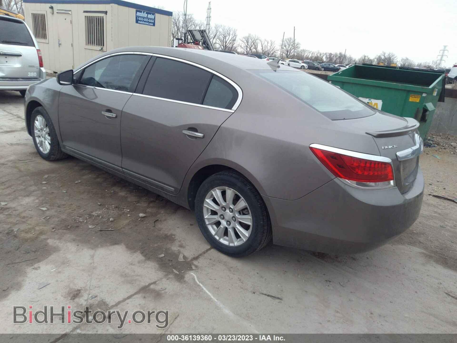 2011 BUICK LACROSSE - VIN: 1G4GA5EC8BF296652 - Фото 3