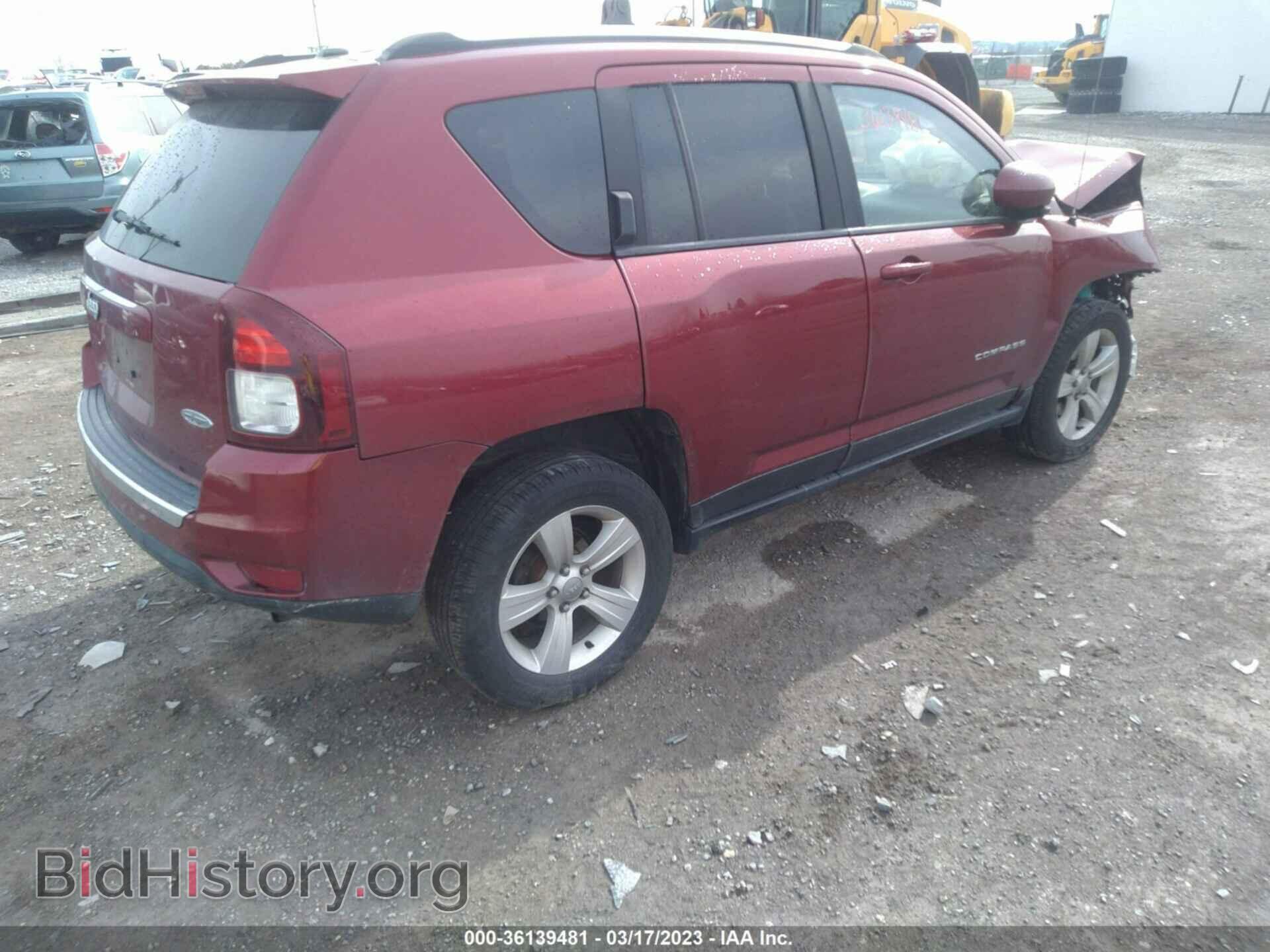 2015 JEEP COMPASS - VIN: 1C4NJDEB2FD162279 - Фото 4