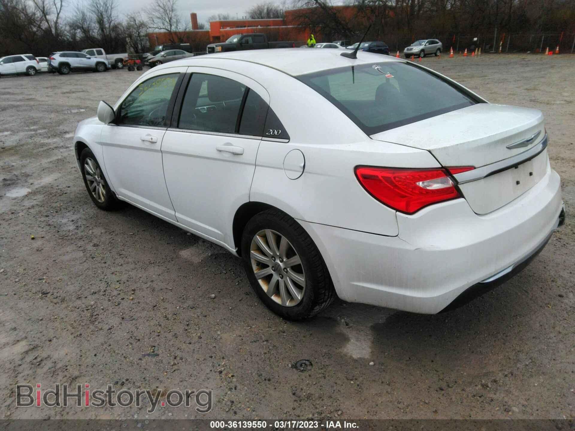 2012 CHRYSLER 200 - VIN: 1C3CCBBB0CN288547 - Фото 3