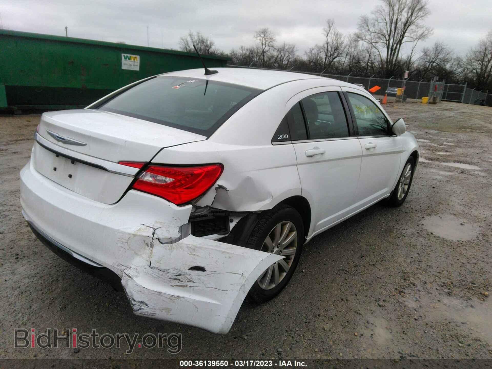 2012 CHRYSLER 200 - VIN: 1C3CCBBB0CN288547 - Фото 4