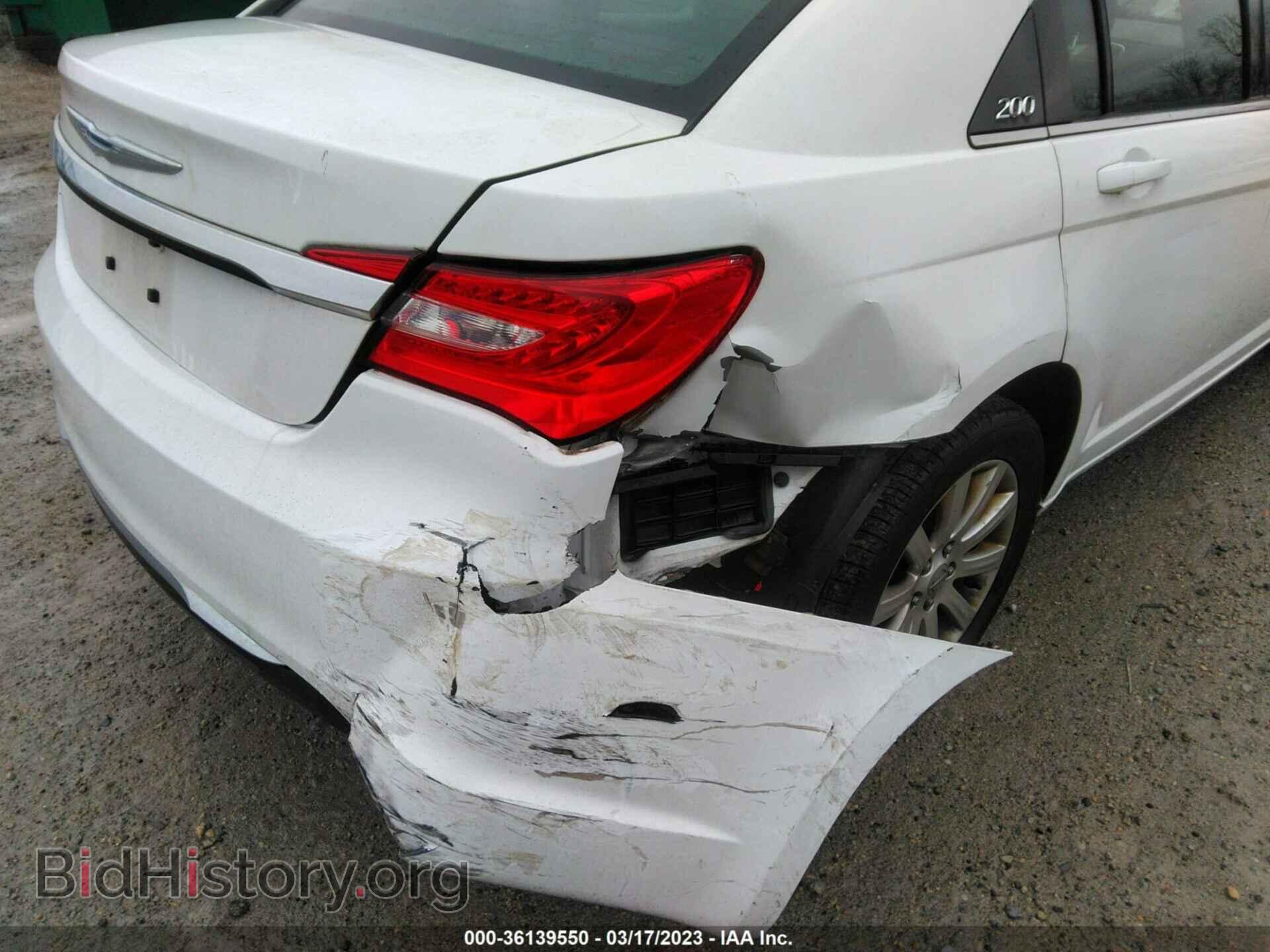 2012 CHRYSLER 200 - VIN: 1C3CCBBB0CN288547 - Фото 6