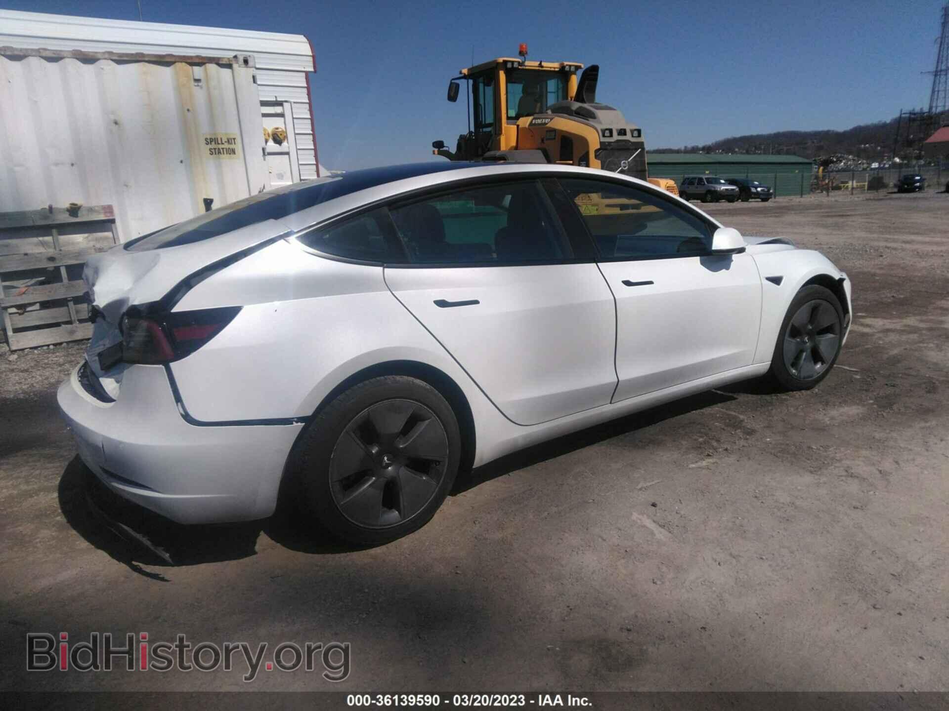 2022 TESLA MODEL 3 - VIN: 5YJ3E1EB6NF181659 - Photo 4