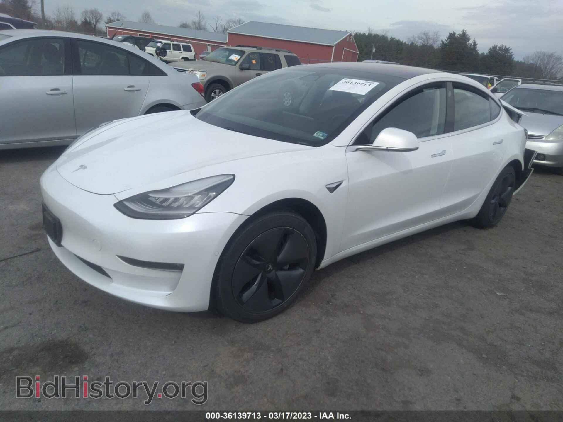 2019 TESLA MODEL 3 - VIN: 5YJ3E1EAXKF326706 - Фото 2
