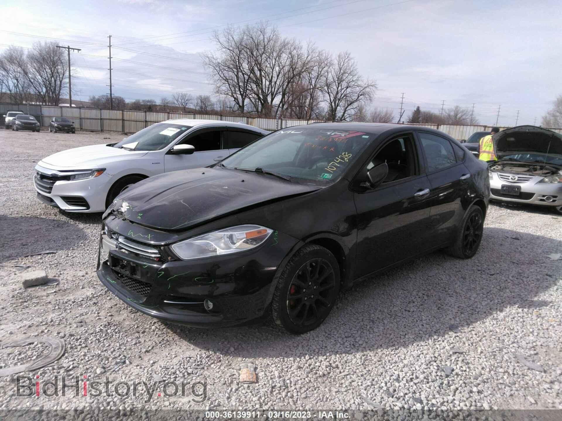 2013 DODGE DART - VIN: 1C3CDFCA7DD107428 - Фото 2