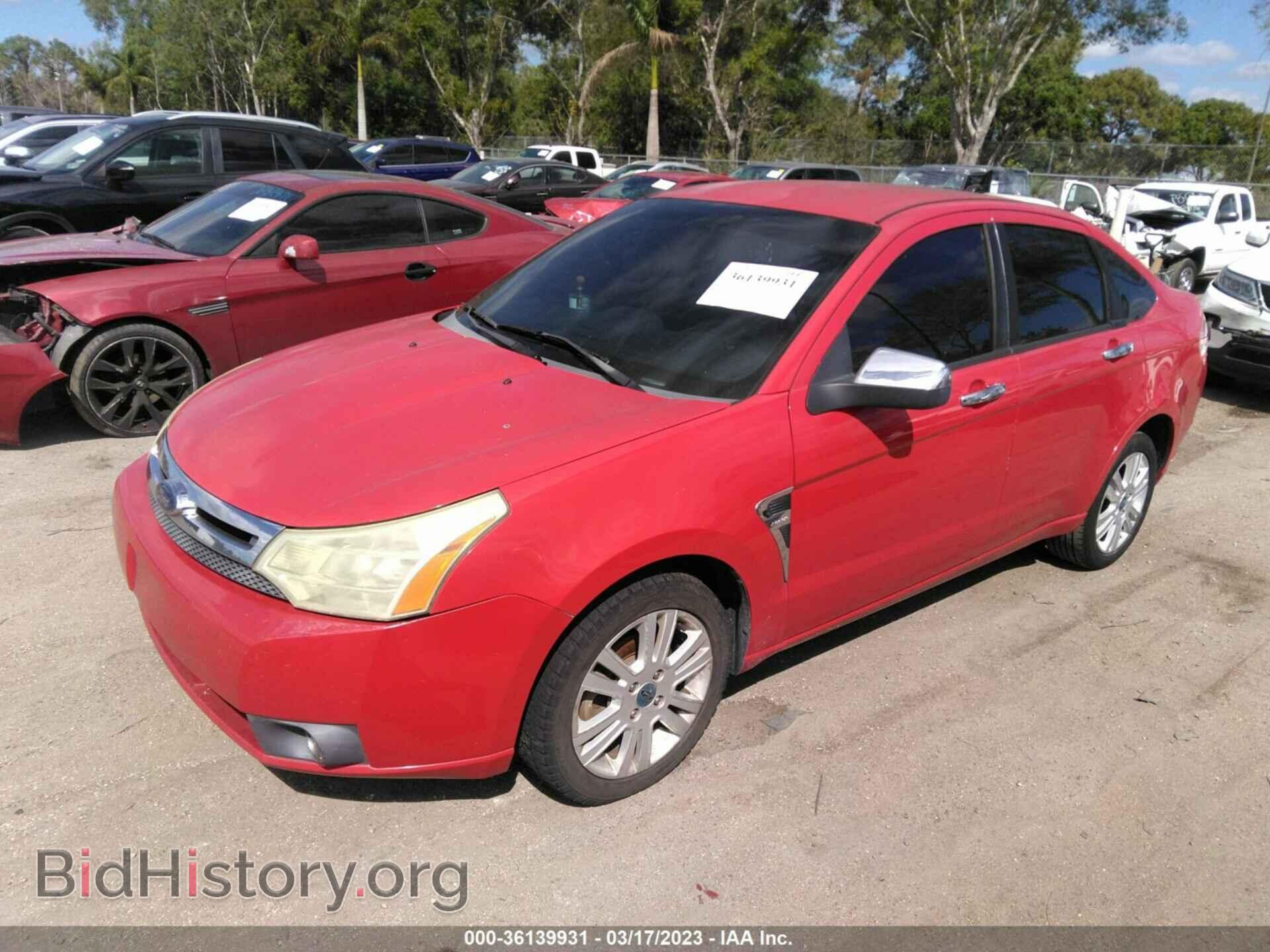 2008 FORD FOCUS - VIN: 1FAHP35N98W220014 - Фото 2