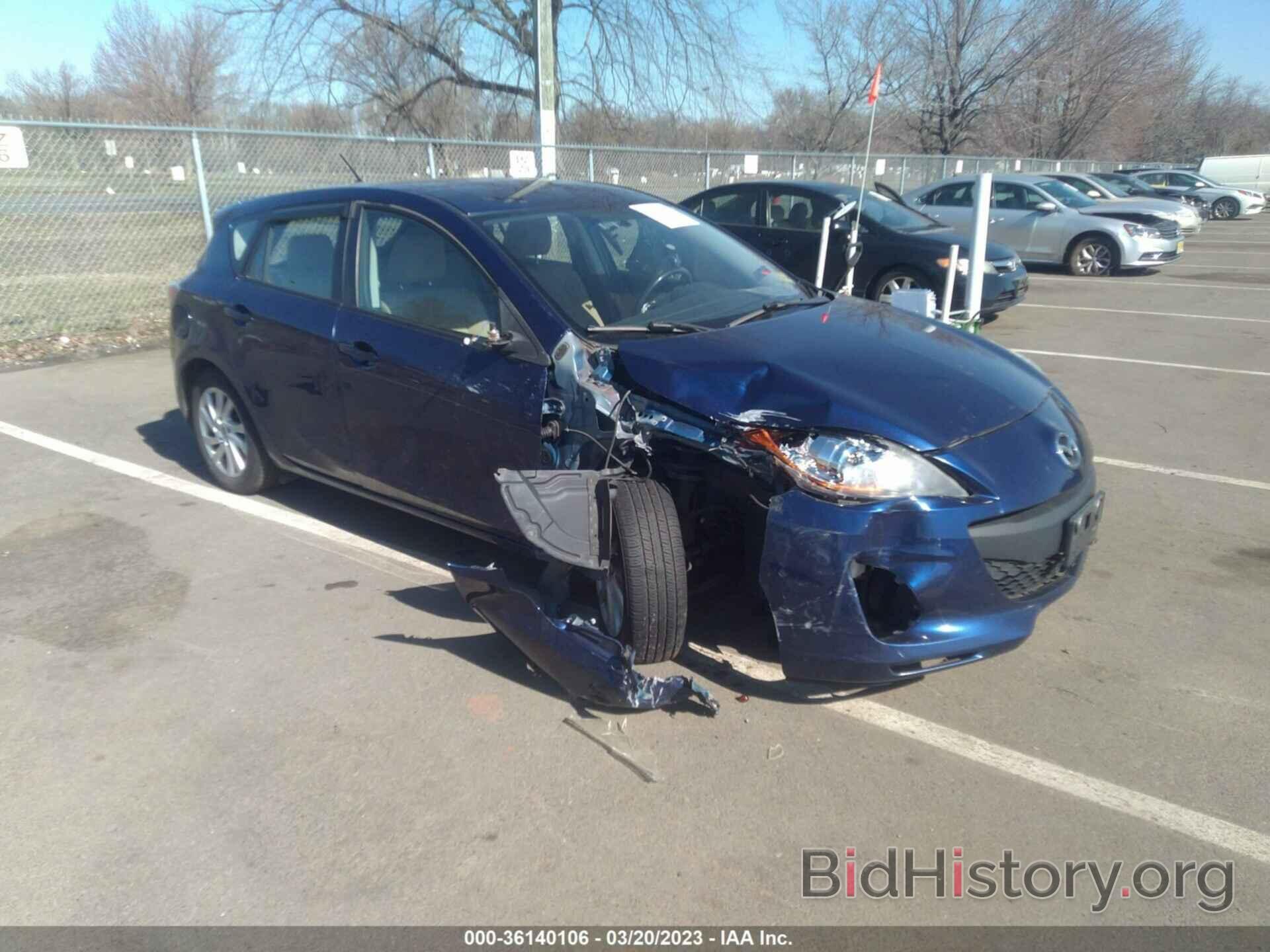 Photo JM1BL1L89C1695472 - MAZDA MAZDA3 2012