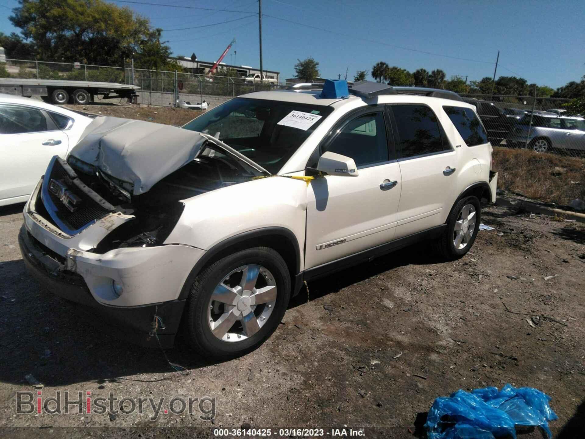 2008 GMC ACADIA - VIN: 1GKER33768J167253 - Фото 2