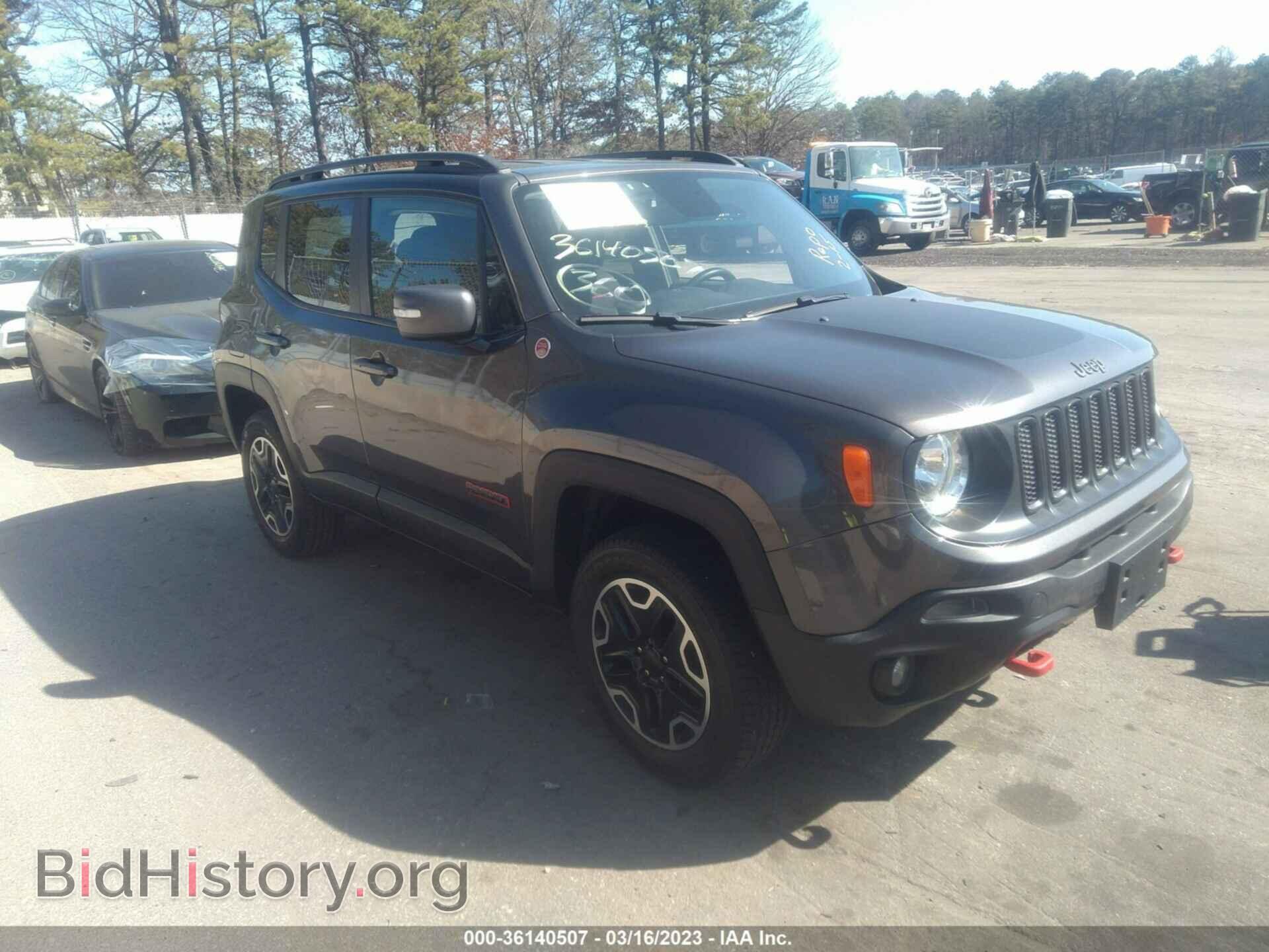 Фотография ZACCJBCB5HPE45410 - JEEP RENEGADE 2017