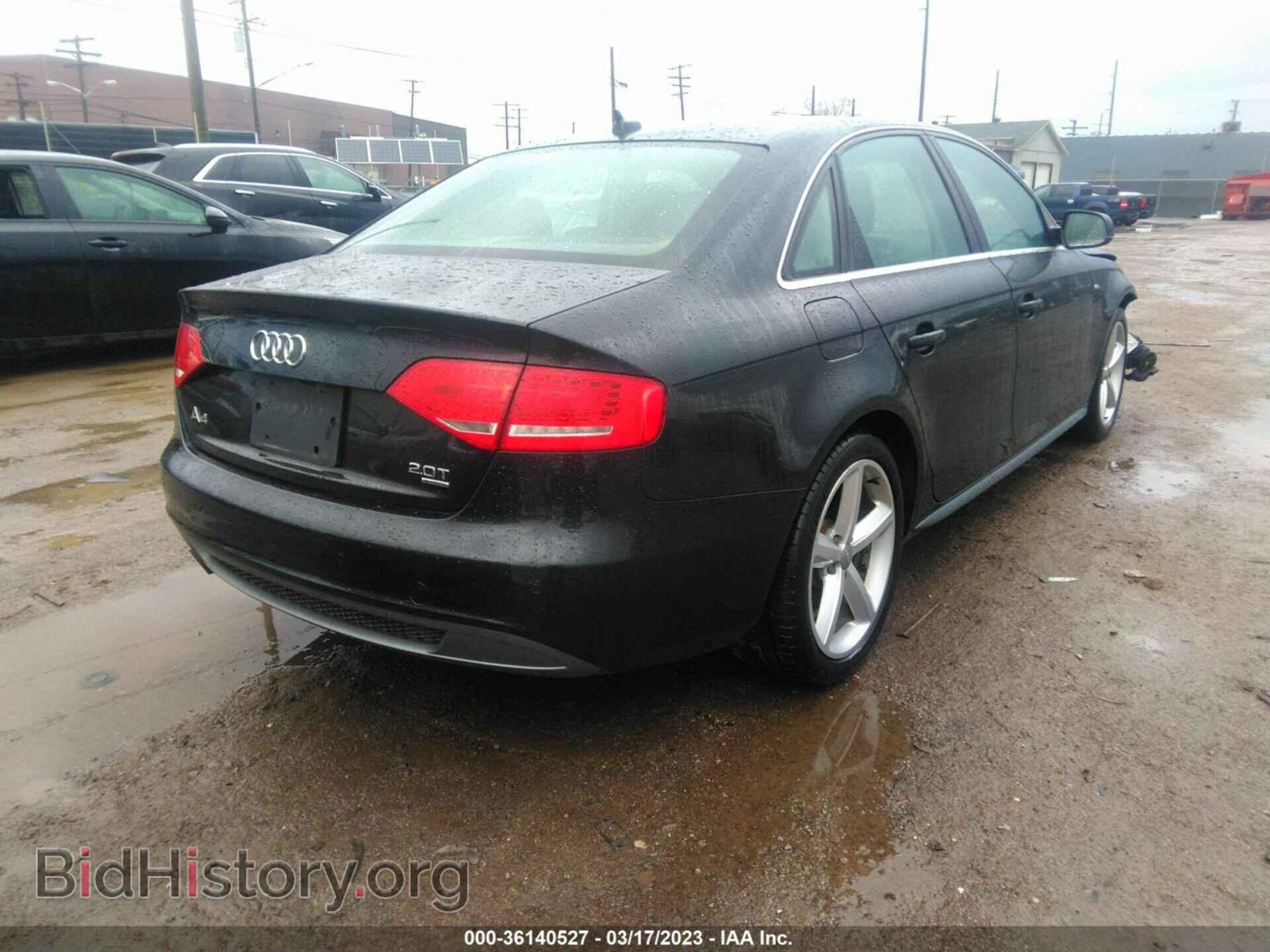 2012 AUDI A4 - VIN: WAUFFAFLXCN017411 - Фото 4