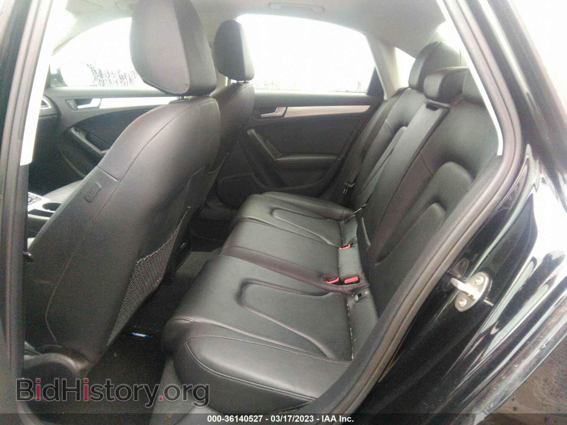 2012 AUDI A4 - VIN: WAUFFAFLXCN017411 - Фото 8