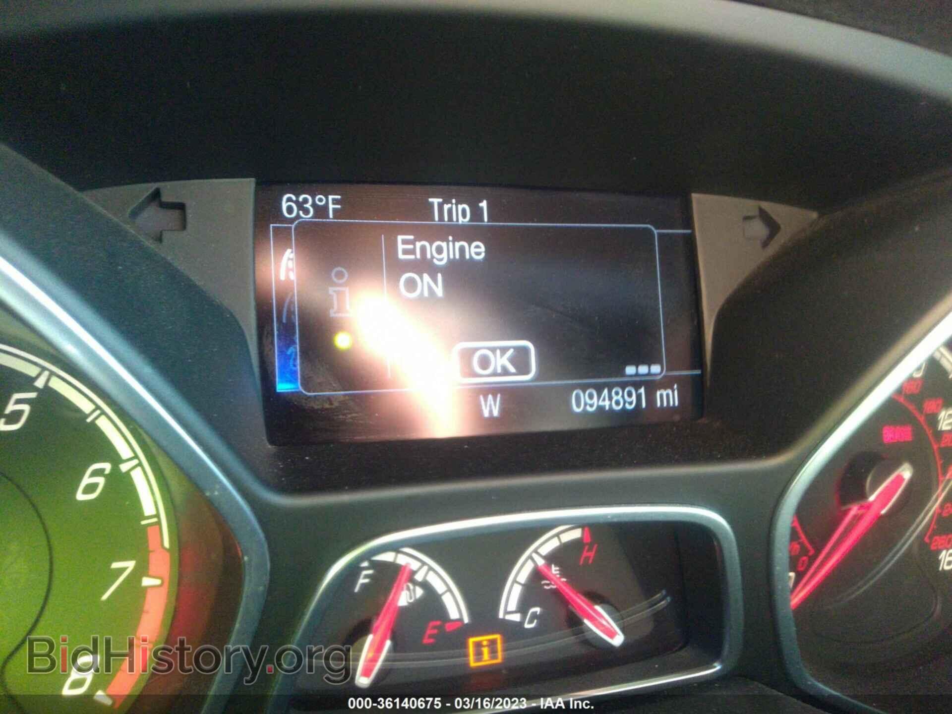 2014 FORD FOCUS - VIN: 1FADP3L95EL446293 - Фото 7