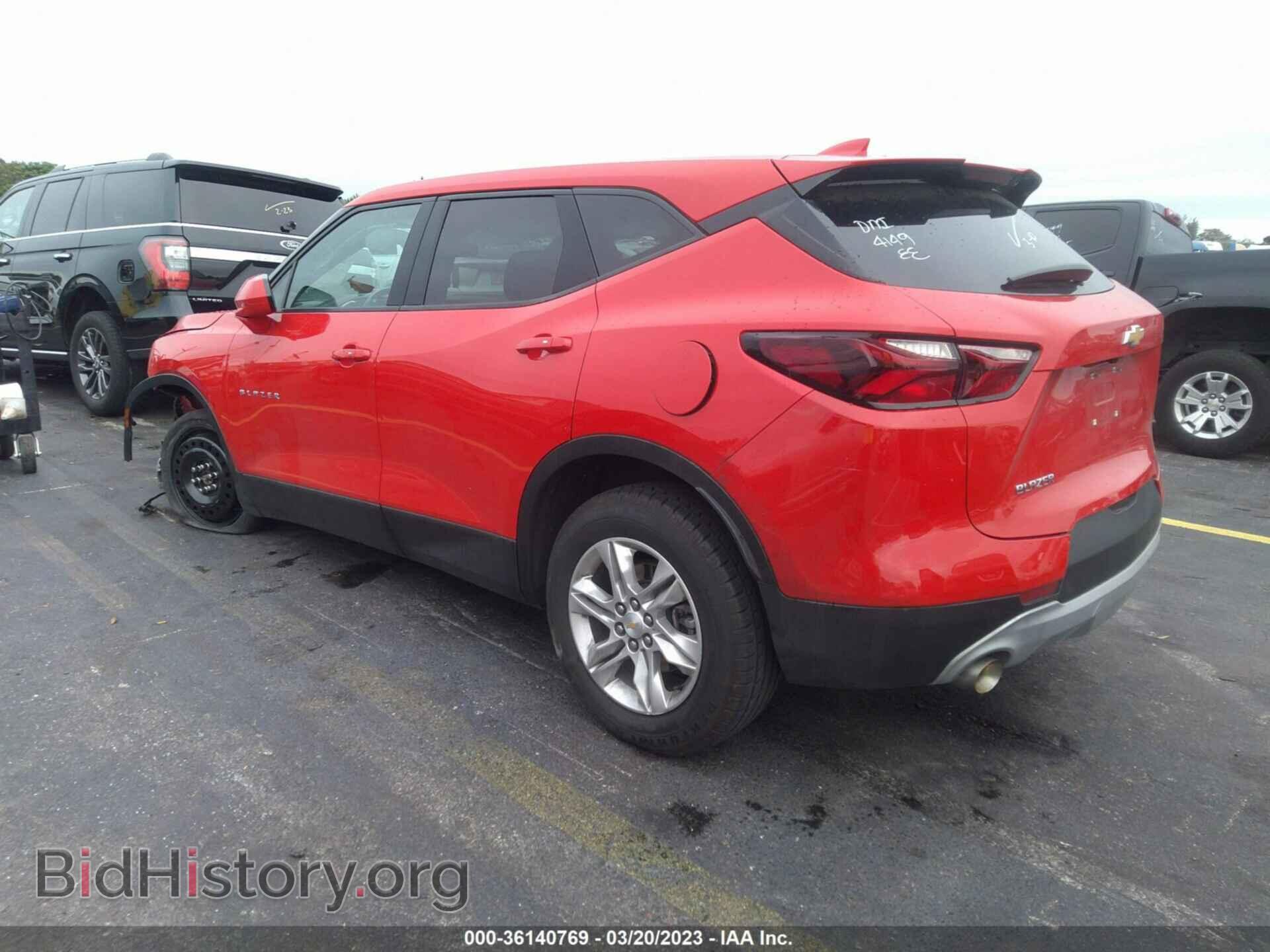 2021 CHEVROLET BLAZER - VIN: 3GNKBCRSXMS504490 - Фото 3