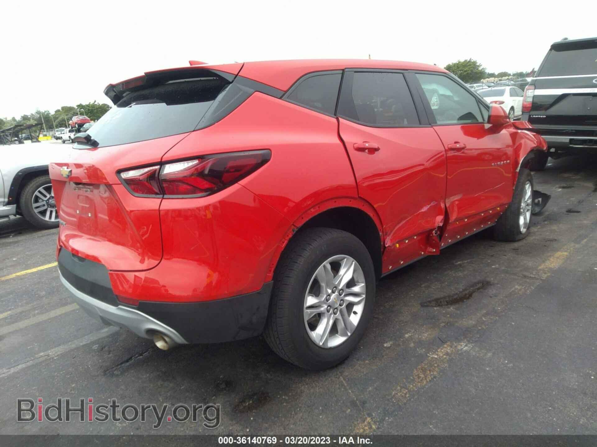 2021 CHEVROLET BLAZER - VIN: 3GNKBCRSXMS504490 - Фото 4