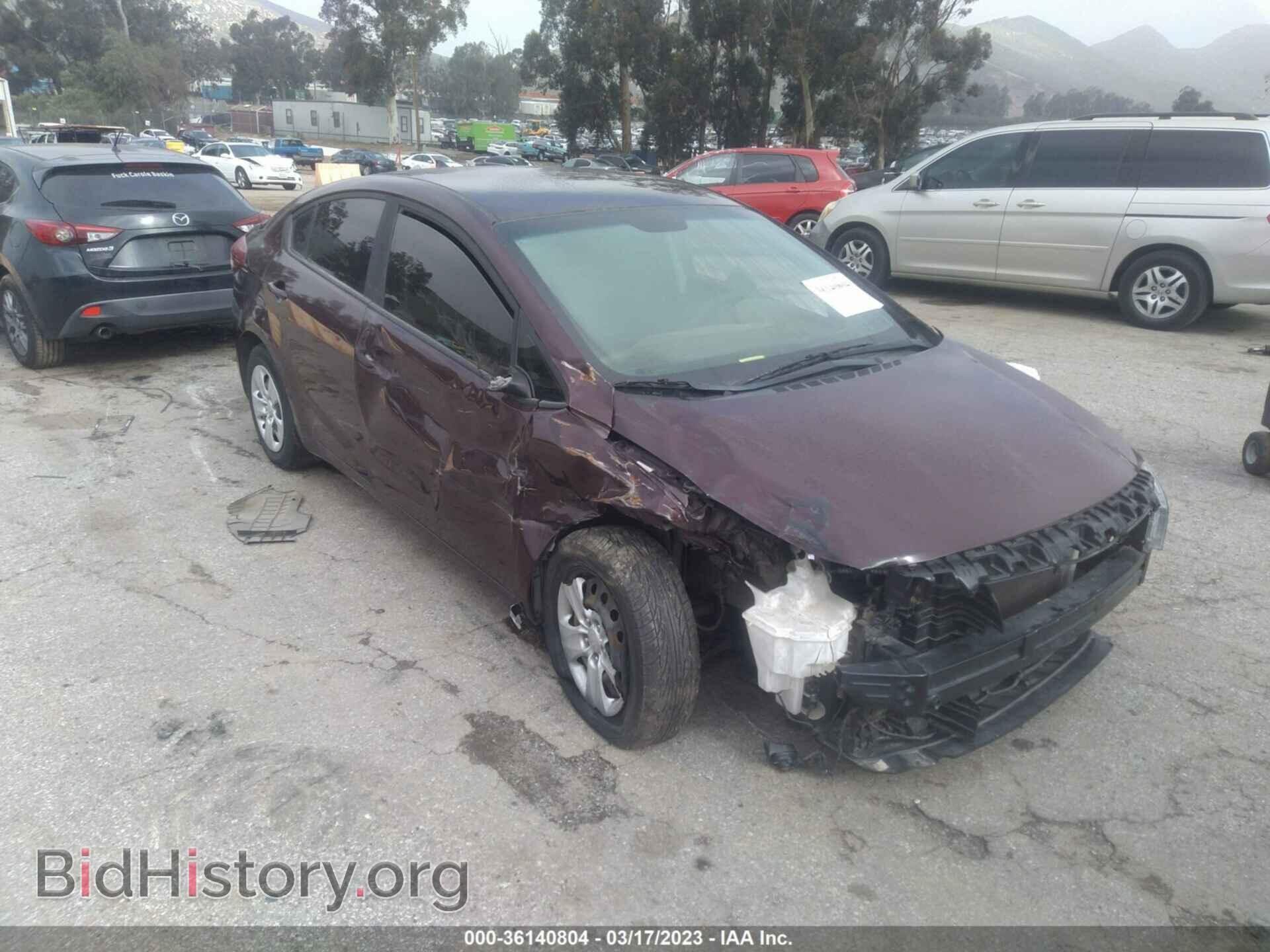Photo 3KPFK4A78HE089942 - KIA FORTE 2017