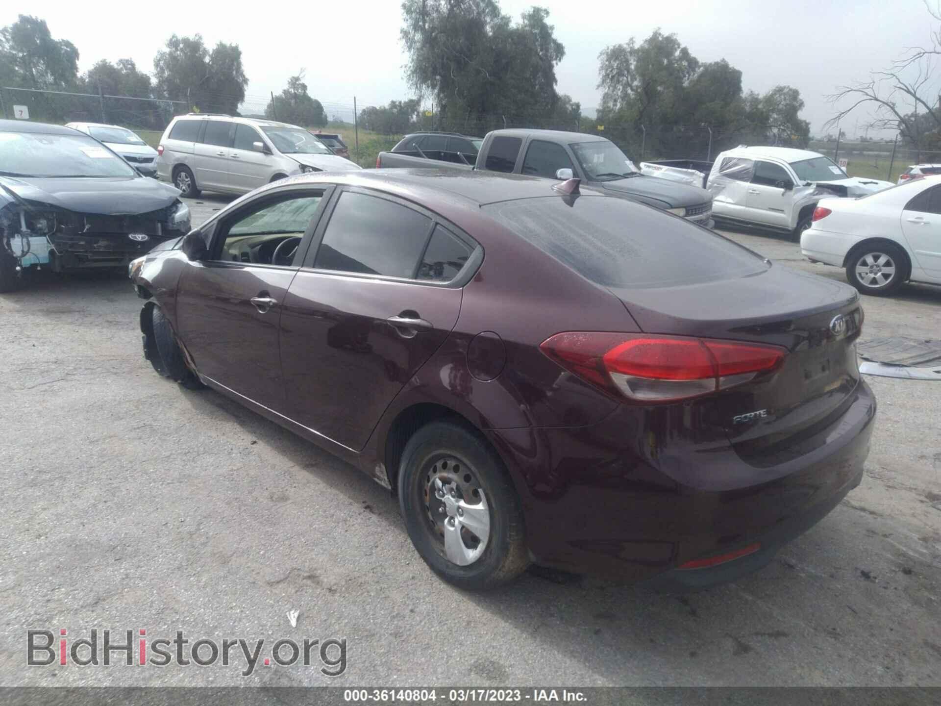 2017 KIA FORTE - VIN: 3KPFK4A78HE089942 - Фото 3