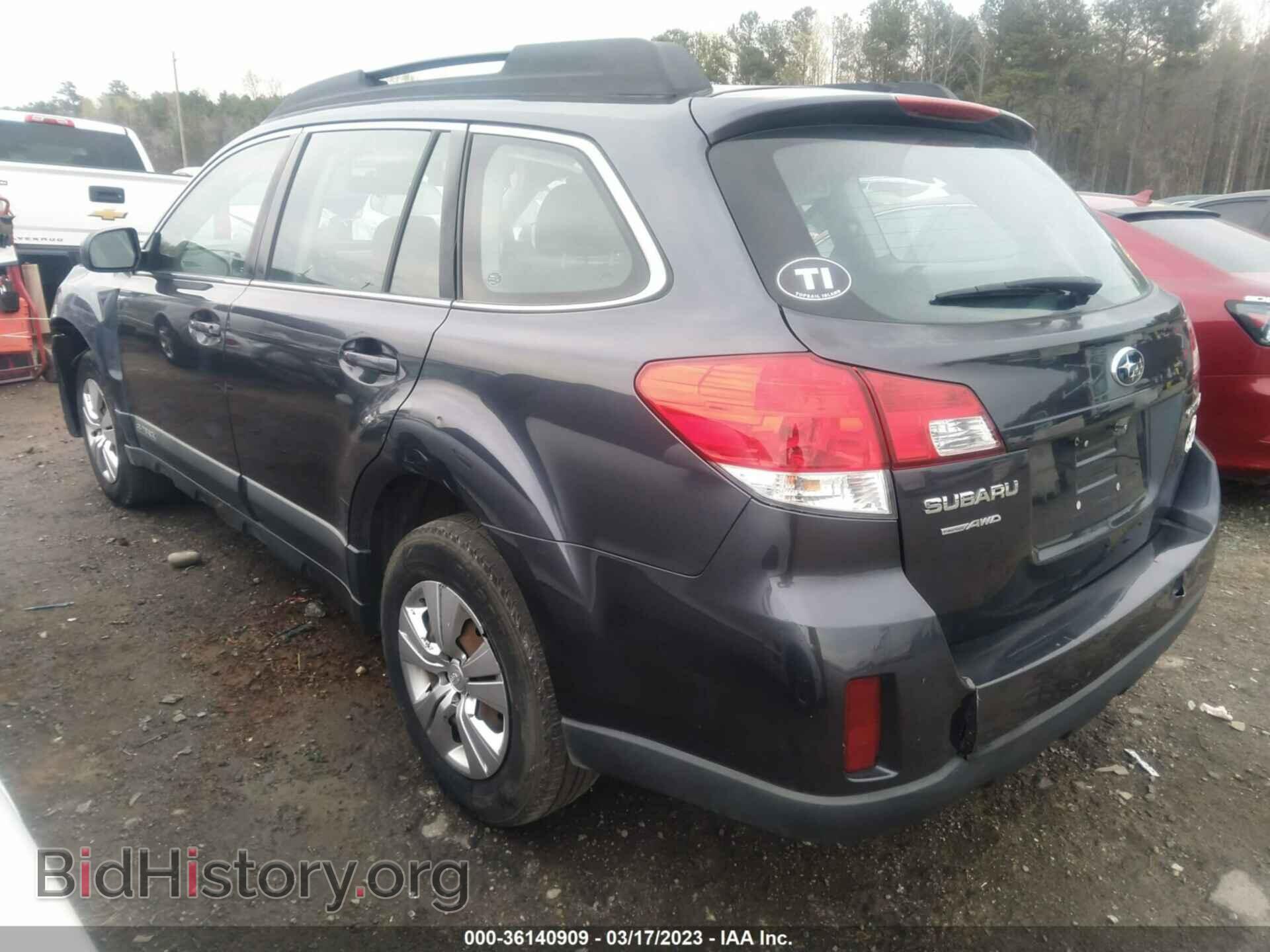 2013 SUBARU OUTBACK - VIN: 4S4BRCAC9D3304436 - Фото 3