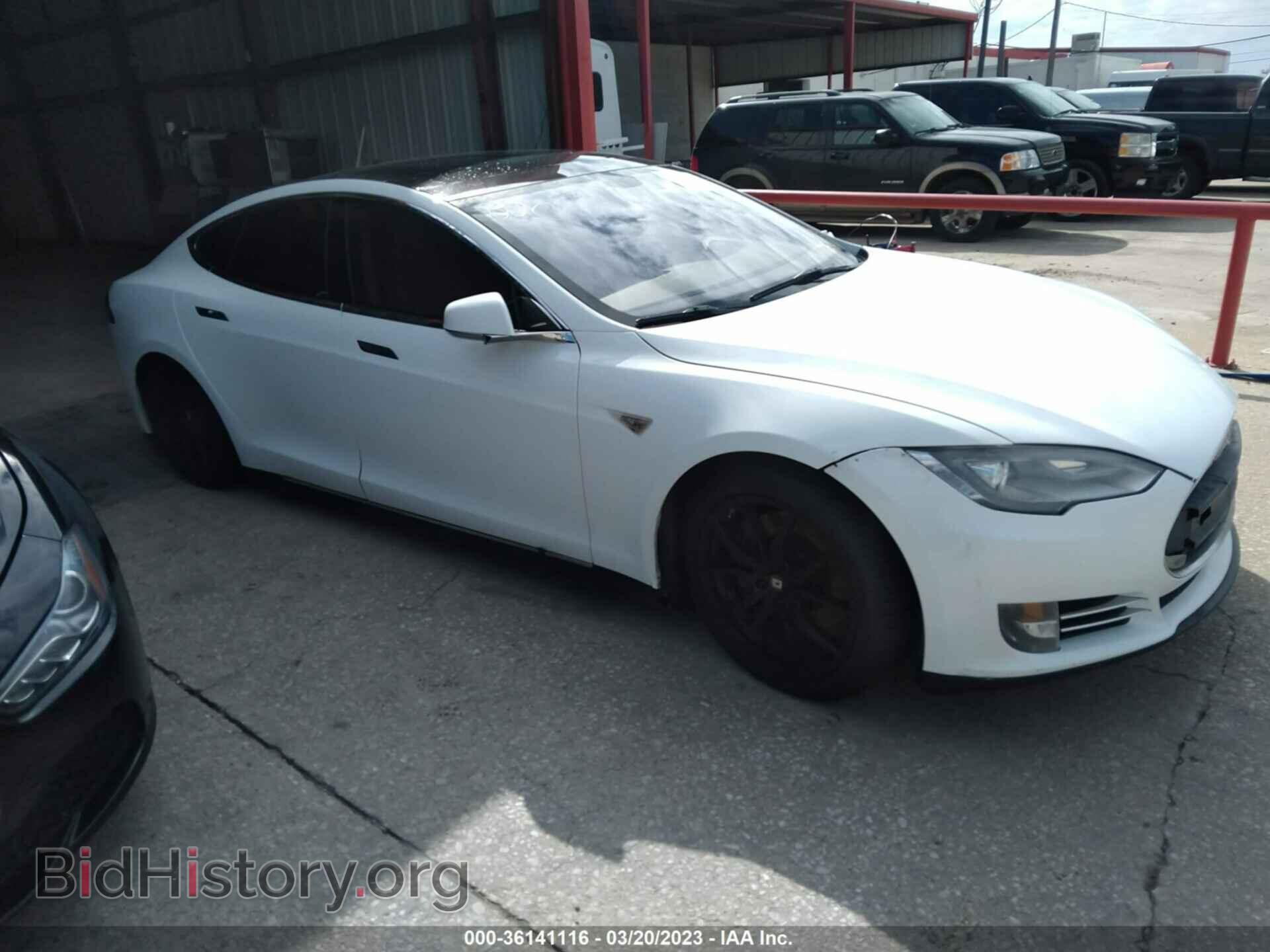 Photo 5YJSA1DG6DFP04021 - TESLA MODEL S 2013