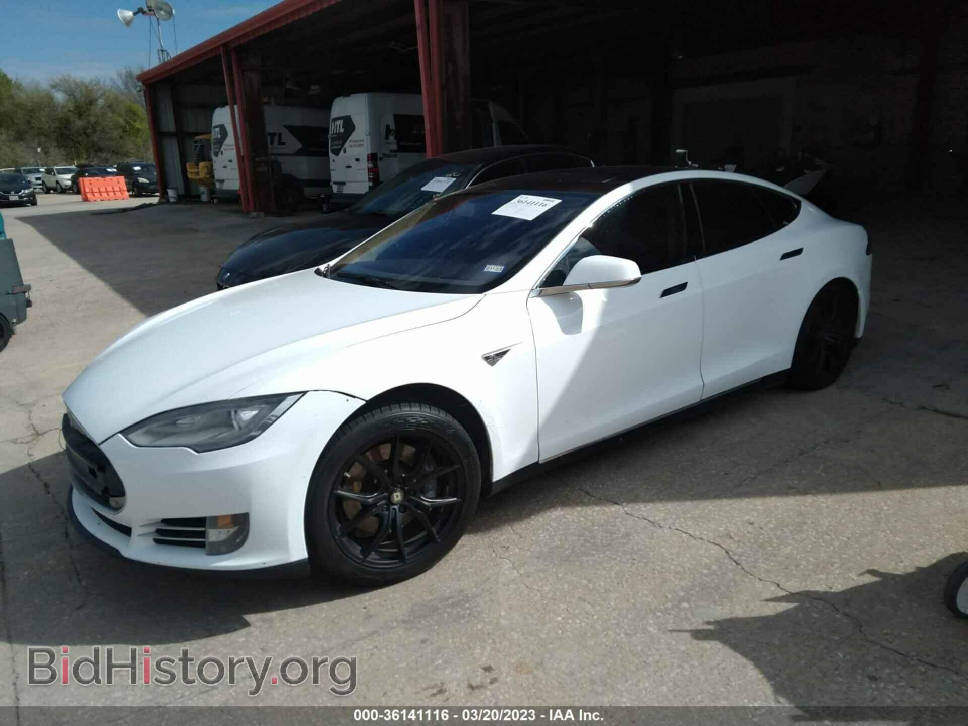 2013 TESLA MODEL S - VIN: 5YJSA1DG6DFP04021 - Фото 2