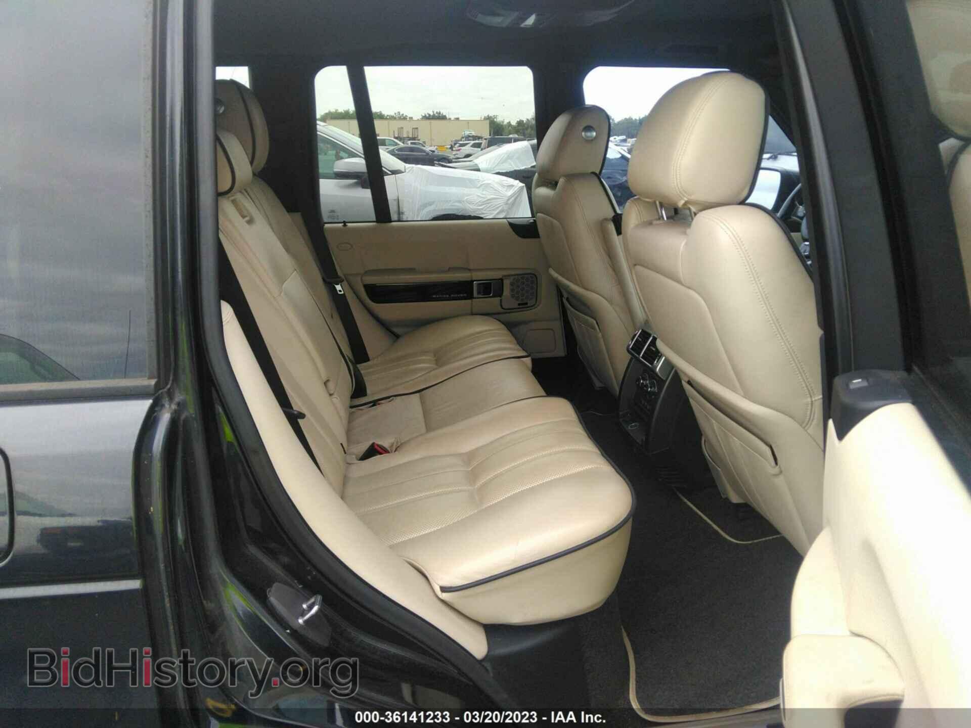 2012 LAND ROVER RANGE ROVER - VIN: SALMF1D42CA368643 - Фото 8