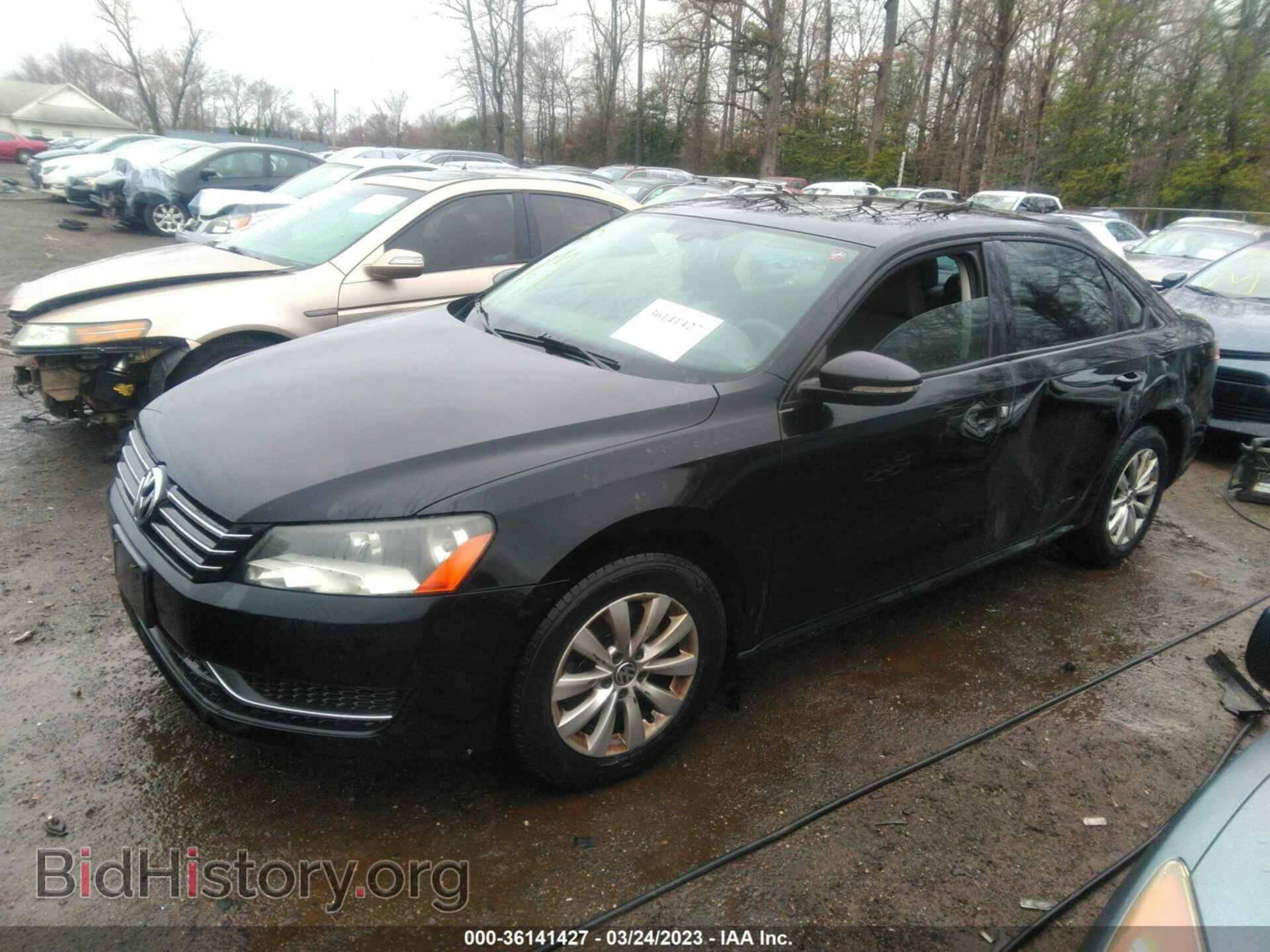2012 VOLKSWAGEN PASSAT - VIN: 1VWAP7A34CC092473 - Фото 2