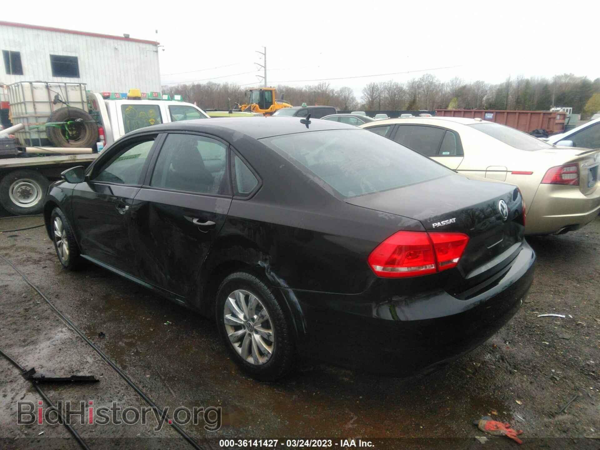 2012 VOLKSWAGEN PASSAT - VIN: 1VWAP7A34CC092473 - Фото 3
