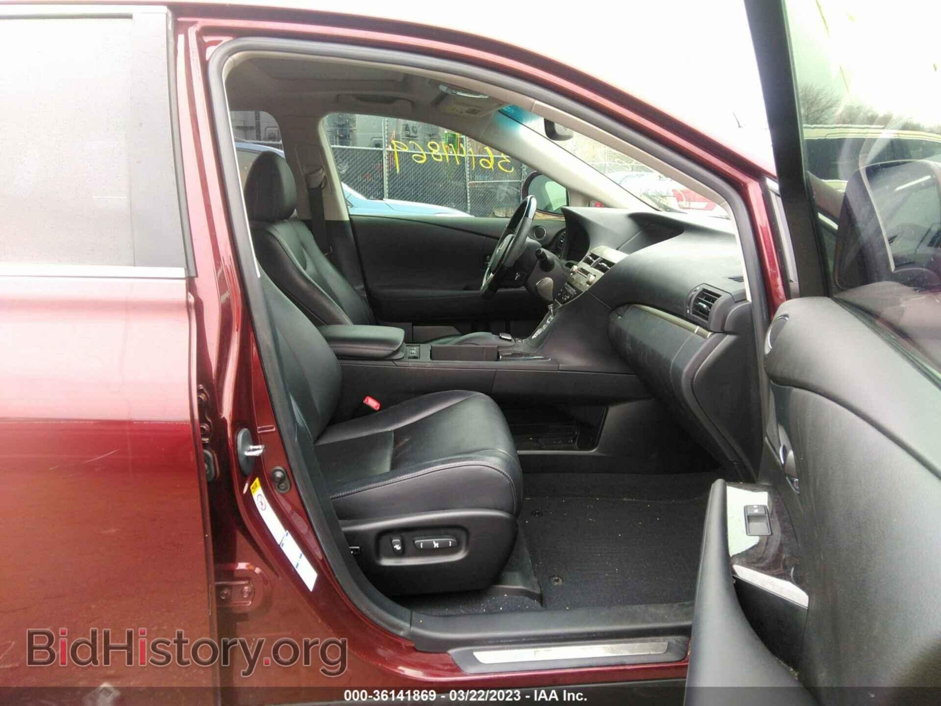 2014 LEXUS RX 350 - VIN: 2T2BK1BA3EC232518 - Фото 5