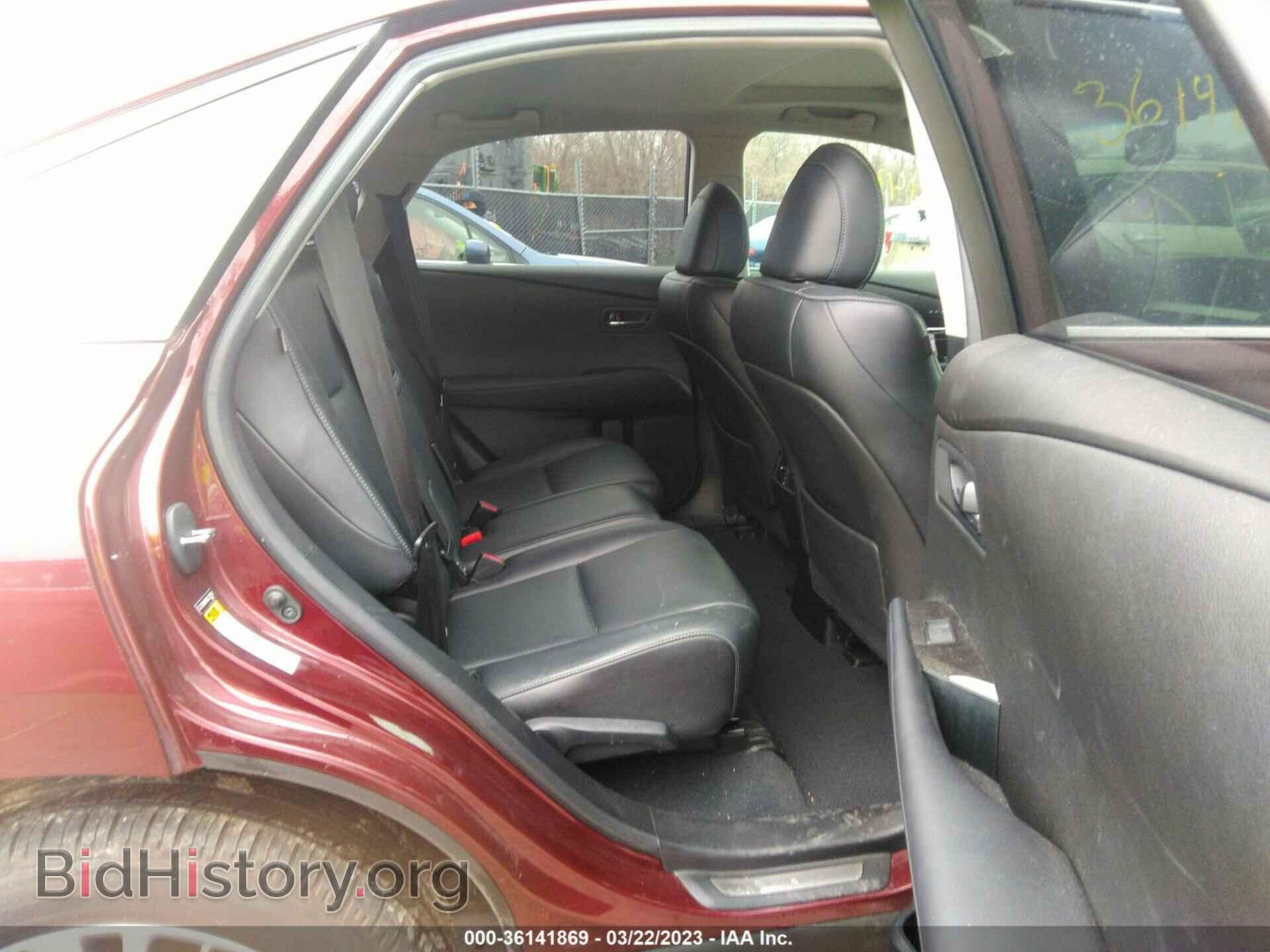 2014 LEXUS RX 350 - VIN: 2T2BK1BA3EC232518 - Фото 8