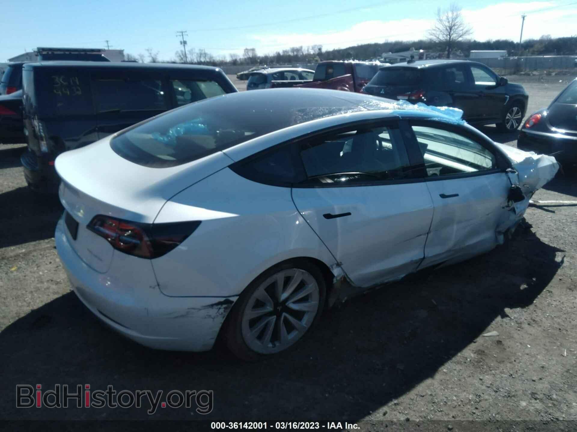2022 TESLA MODEL 3 - VIN: 5YJ3E1EB0NF287640 - Photo 4