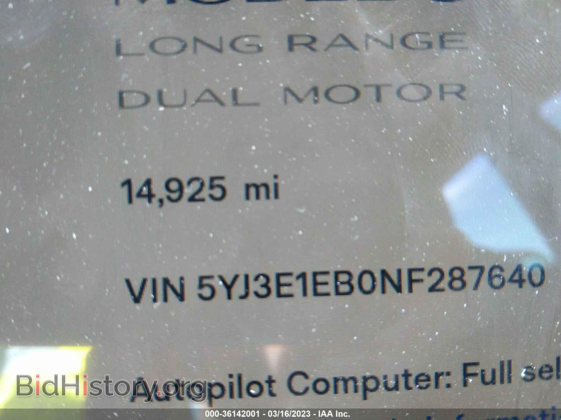 2022 TESLA MODEL 3 - VIN: 5YJ3E1EB0NF287640 - Photo 7