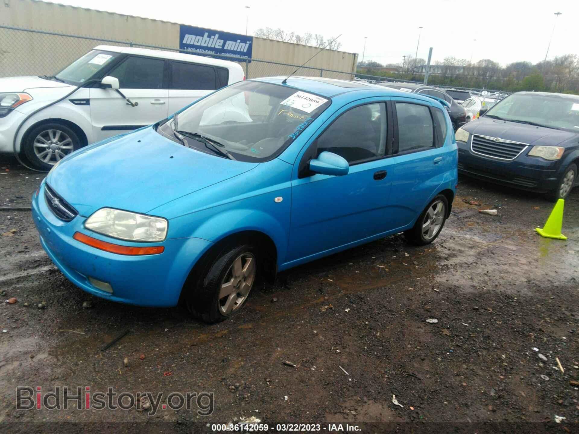 2006 CHEVROLET AVEO - VIN: KL1TG66686B653056 - Фото 2