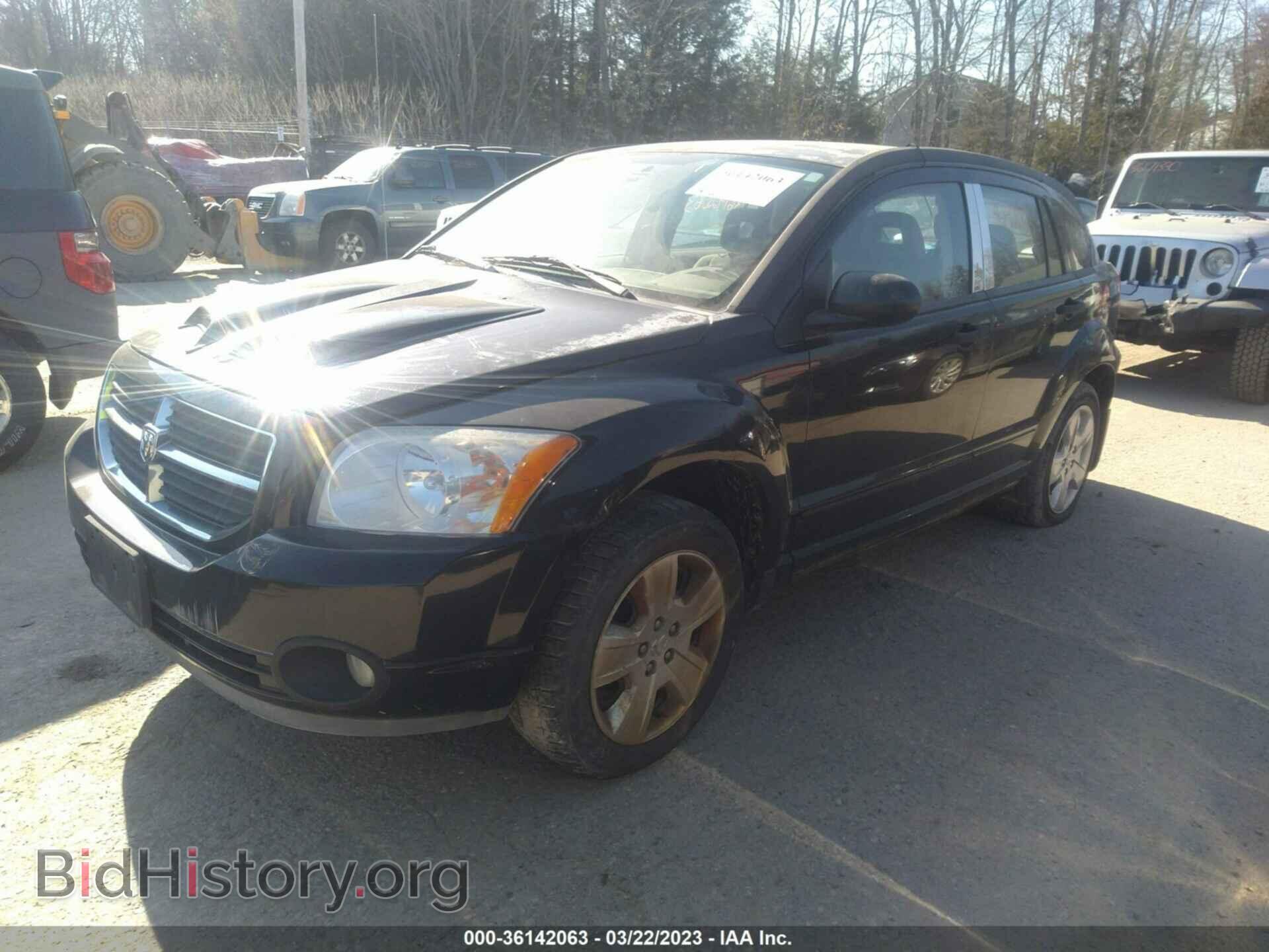 2007 DODGE CALIBER - VIN: 1B3HB48B97D532832 - Фото 2