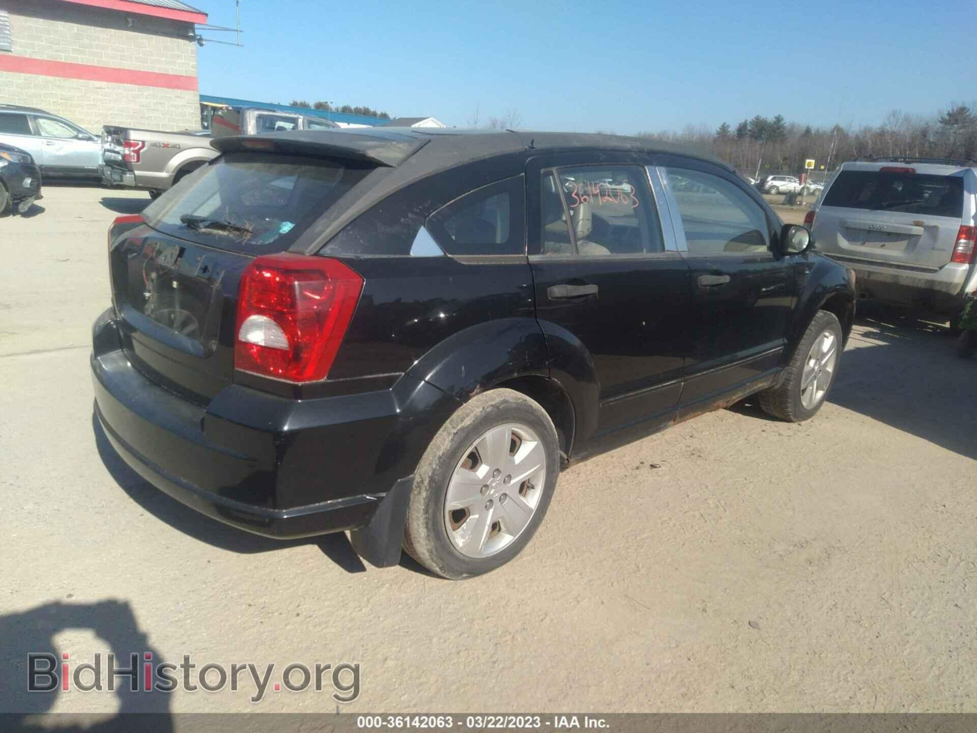 2007 DODGE CALIBER - VIN: 1B3HB48B97D532832 - Фото 4