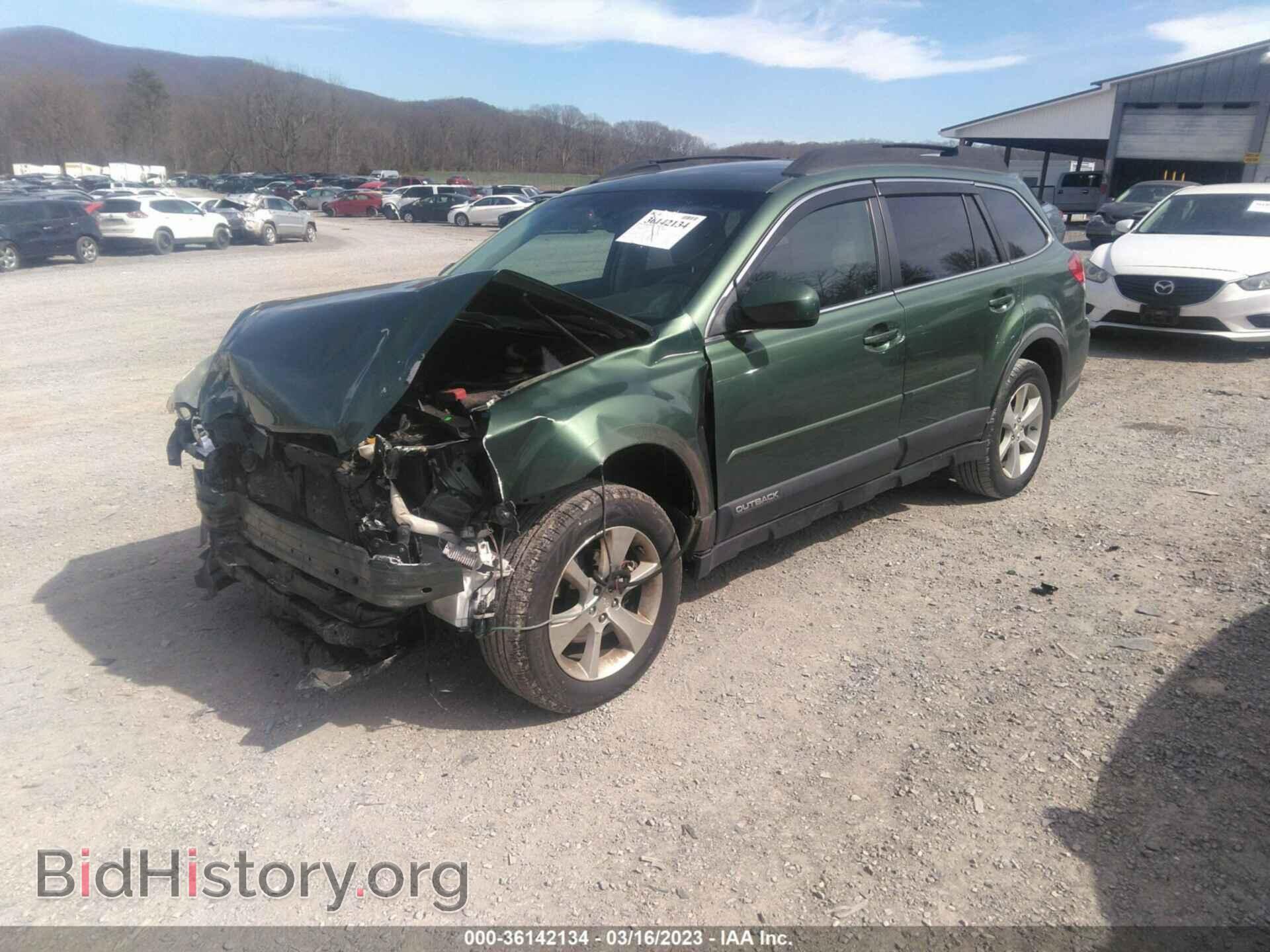 2014 SUBARU OUTBACK - VIN: 4S4BRCNC4E3240141 - Фото 2