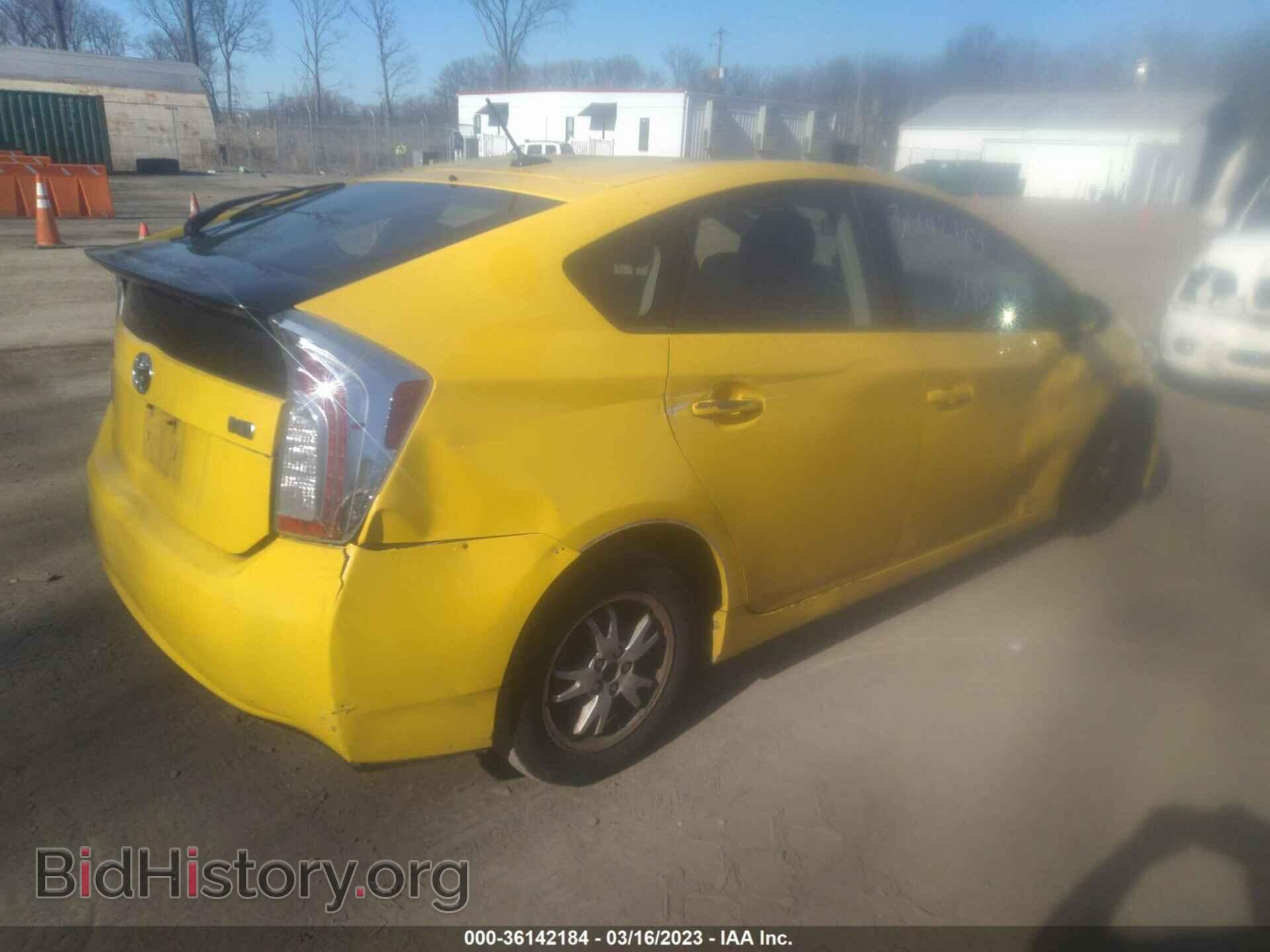 2012 TOYOTA PRIUS - VIN: JTDKN3DU8C5455906 - Фото 4
