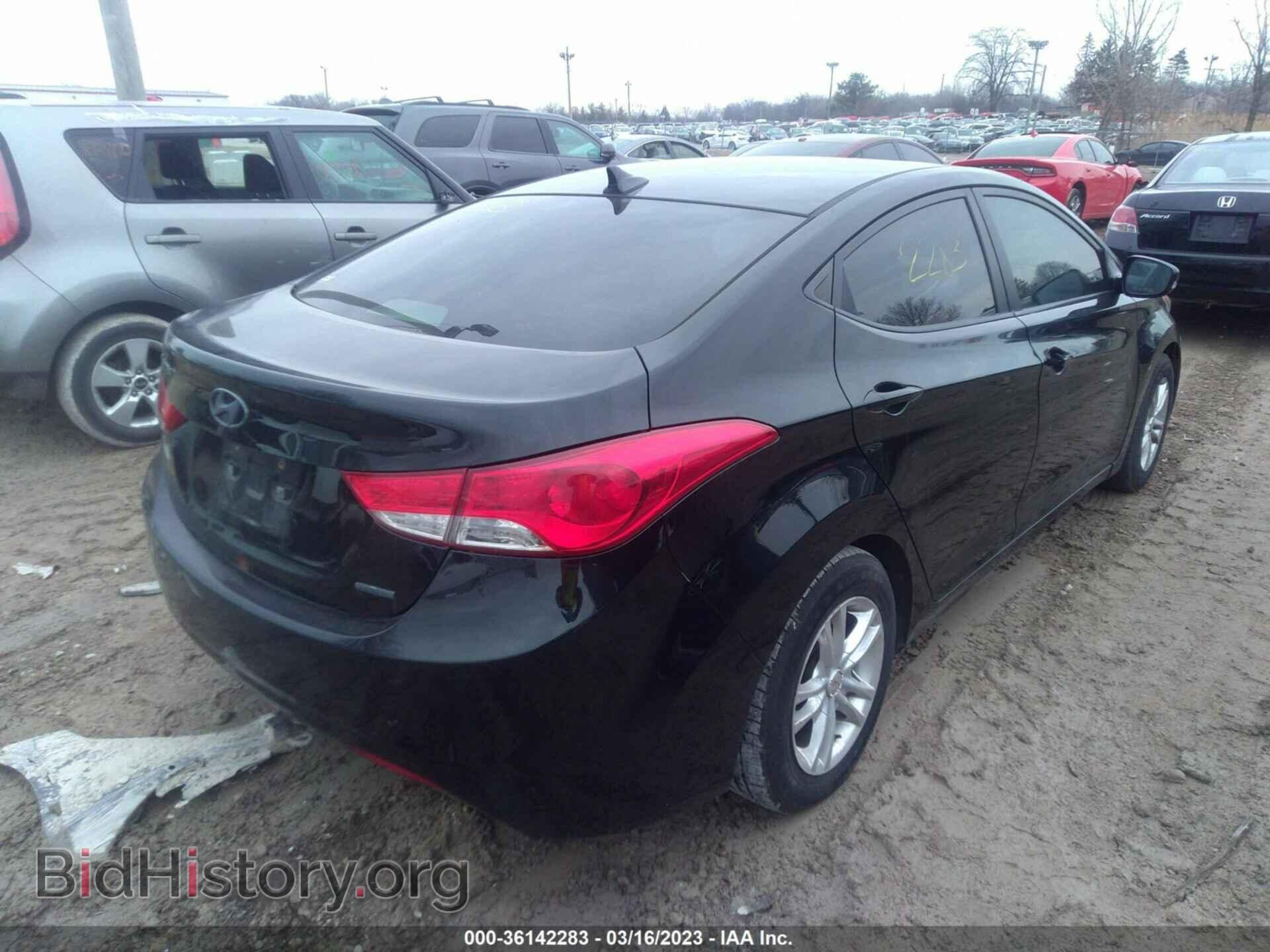 2011 HYUNDAI ELANTRA - VIN: 5NPDH4AE2BH003600 - Фото 4