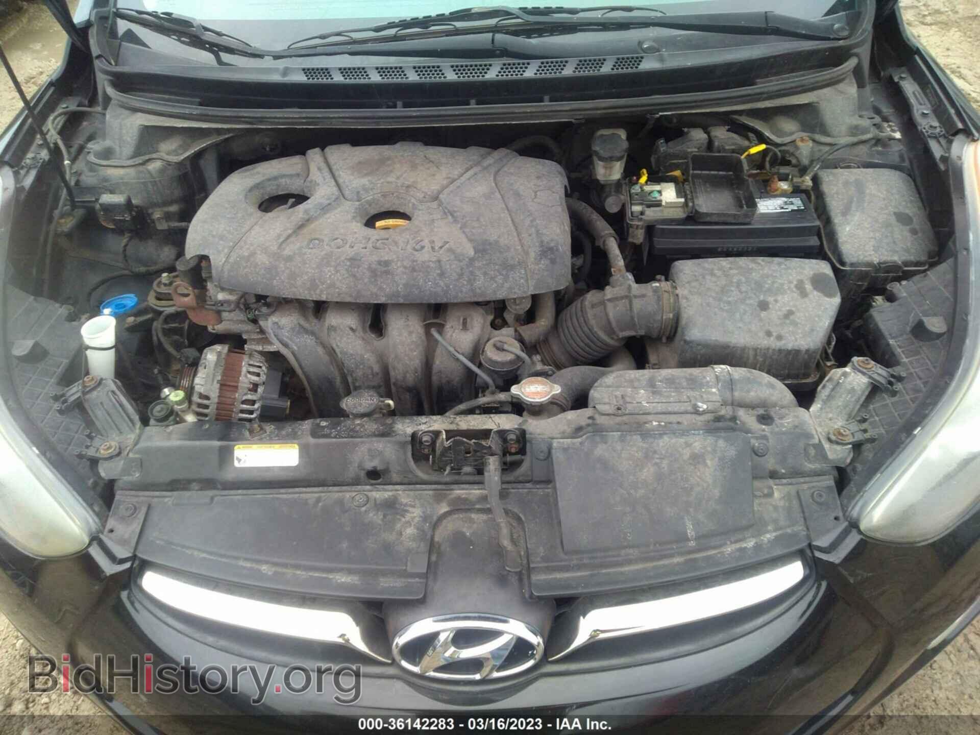 2011 HYUNDAI ELANTRA - VIN: 5NPDH4AE2BH003600 - Фото 10